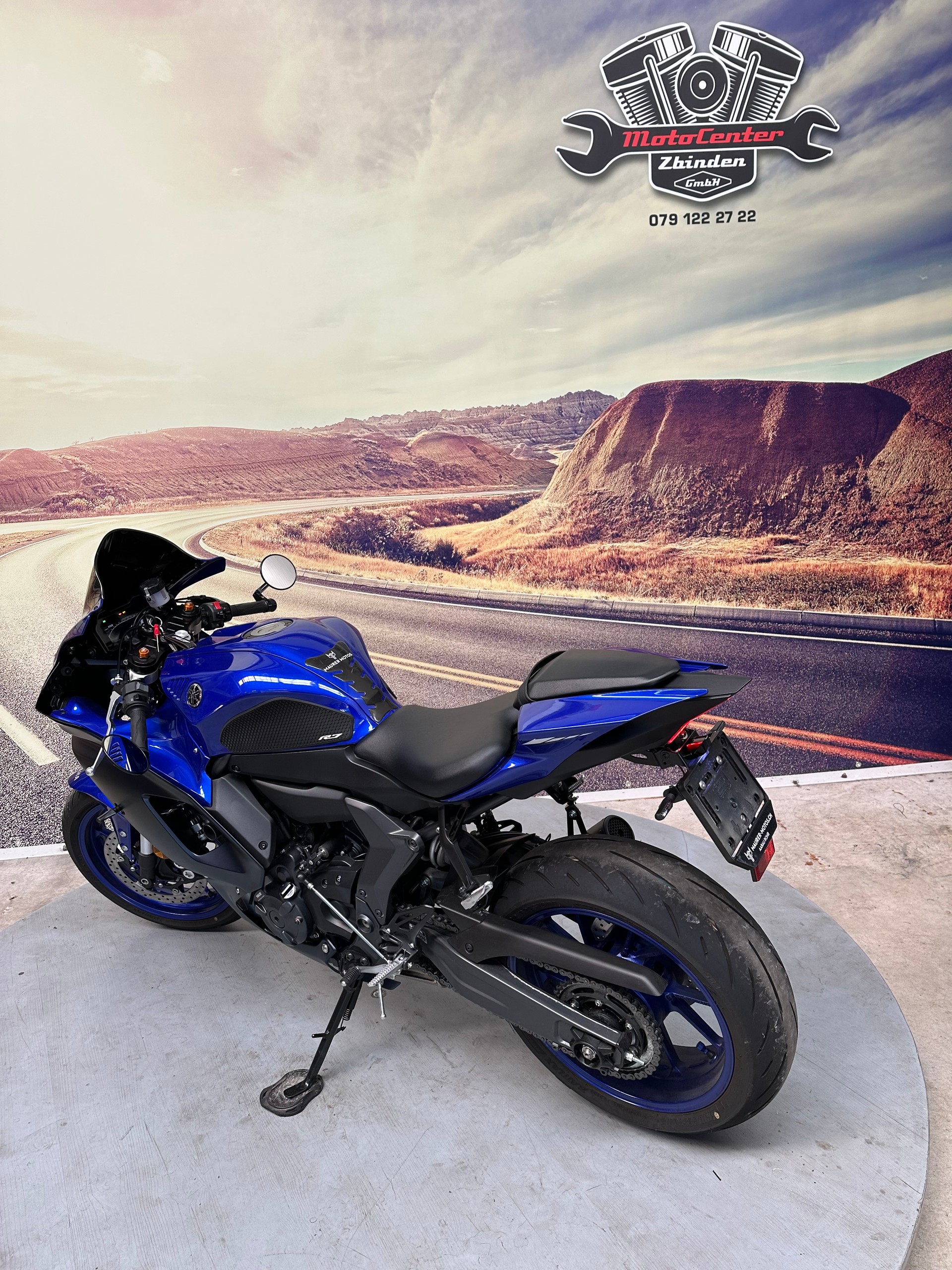 YAMAHA YZF-R7 (35kW) mit IXRace Auspuff-image-5
