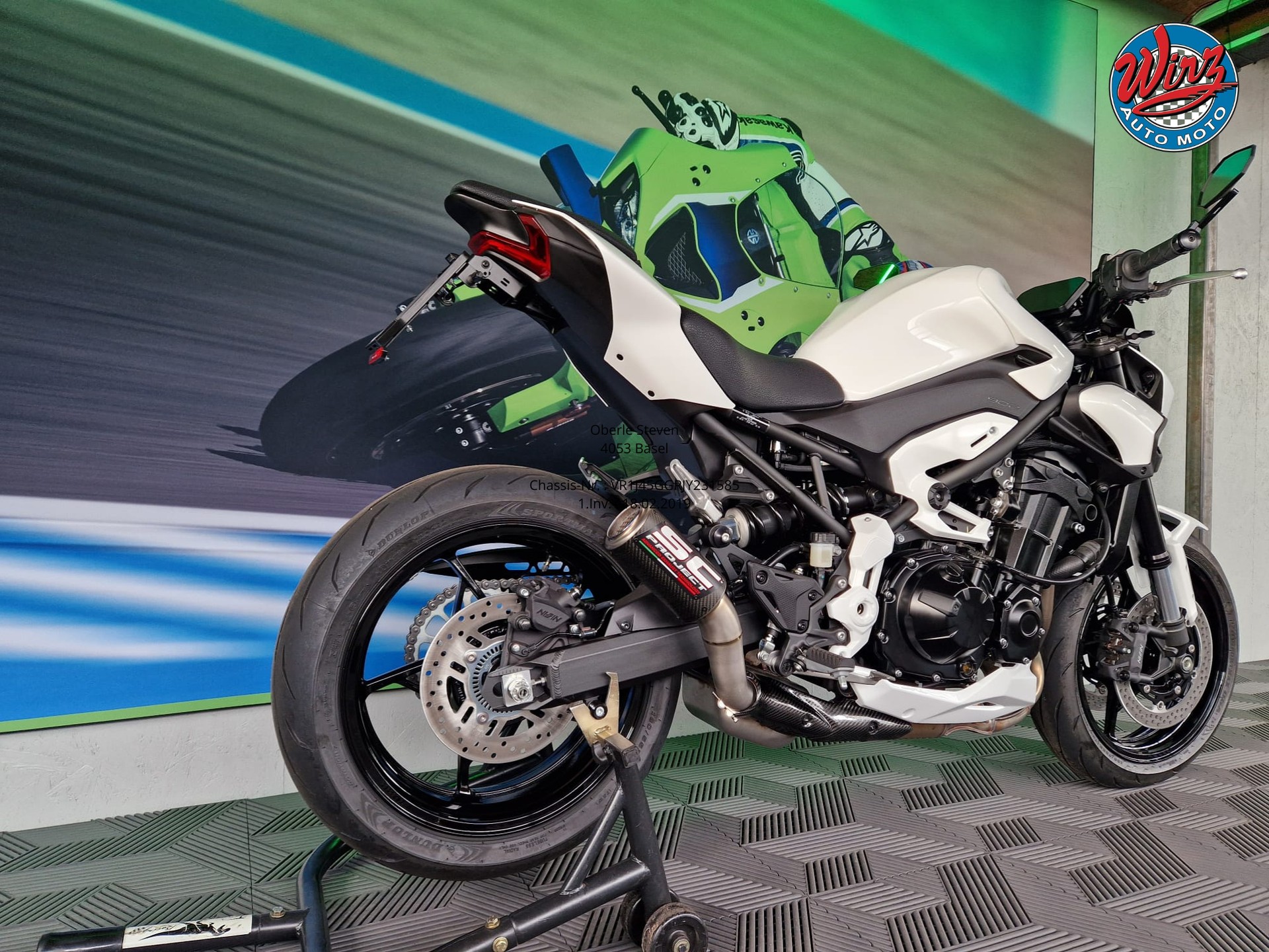 KAWASAKI Z 900 Wirz White Edition an Lager-image-6