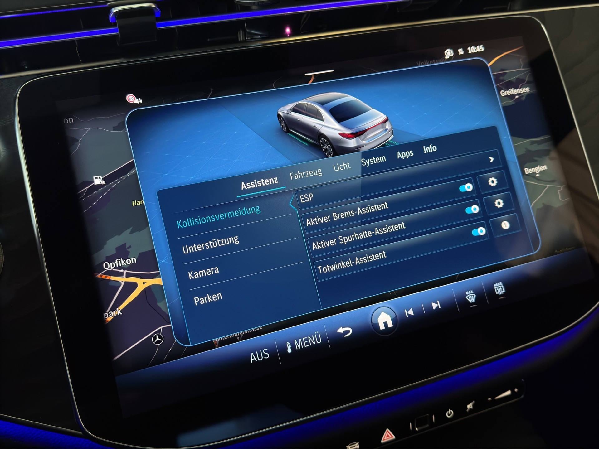 MERCEDES-BENZ E 200 9G-Tronic AMG Line Night Star "Pano-360°-Airmatic-Hinterachslenkung"-image-21