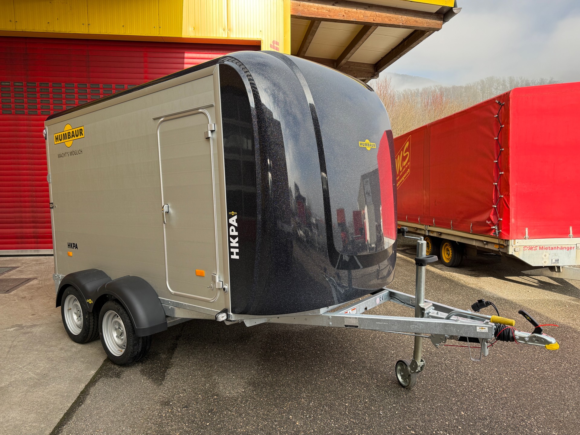 HUMBAUR DMS HKPA 263217 schwarz Seitentüre und Kombiklappe