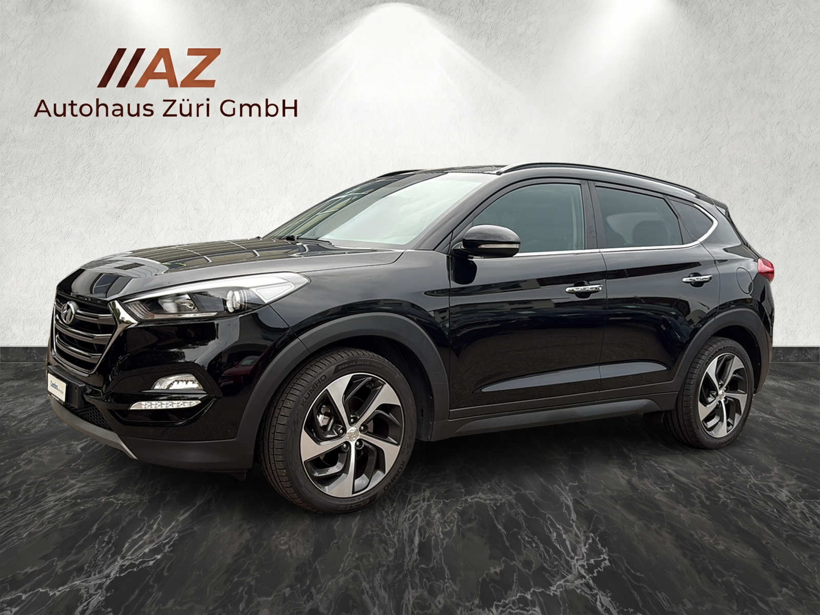 HYUNDAI Tucson 2.0 CRDI Vertex 4WD Automatic | Panorama-Glasdach | 1. Hand | 8-fach | Sitzheizung | Lenkradheizung |