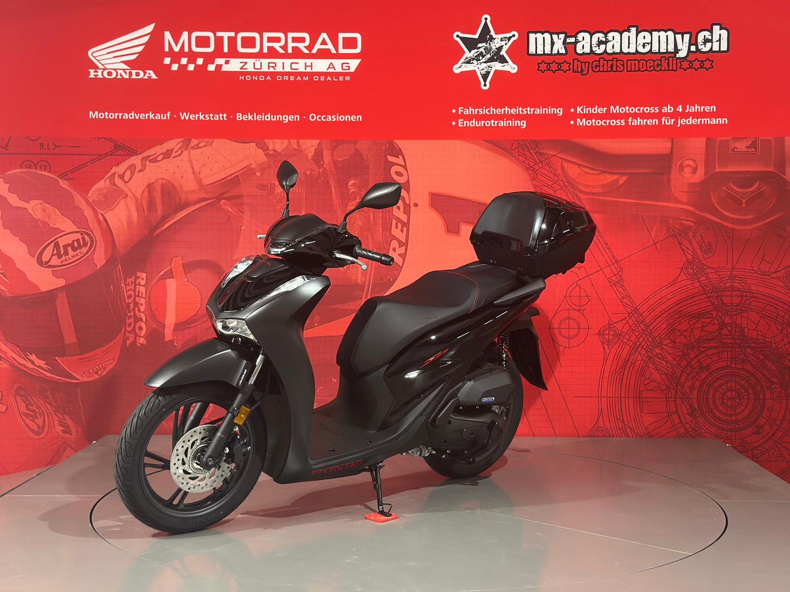 HONDA SH 125 + * Coal Black Metal*-image-7