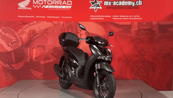 HONDA SH 125 + * Coal Black Metal*