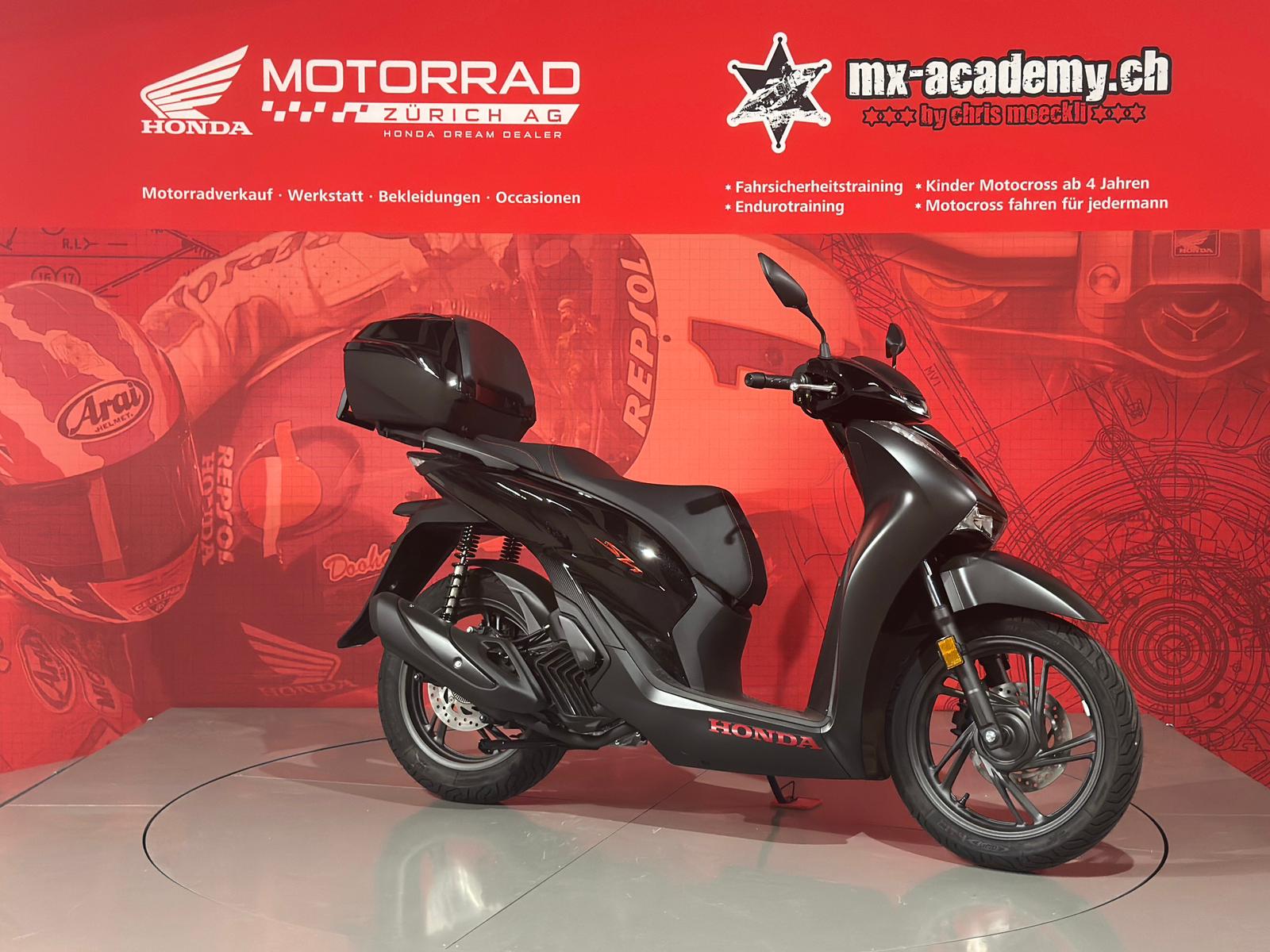 HONDA SH 125 + * Coal Black Metal*-image-2