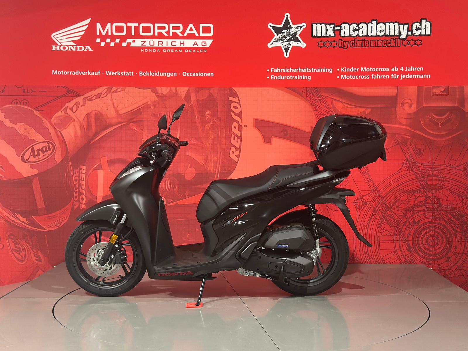 HONDA SH 125 + * Coal Black Metal*-image-5
