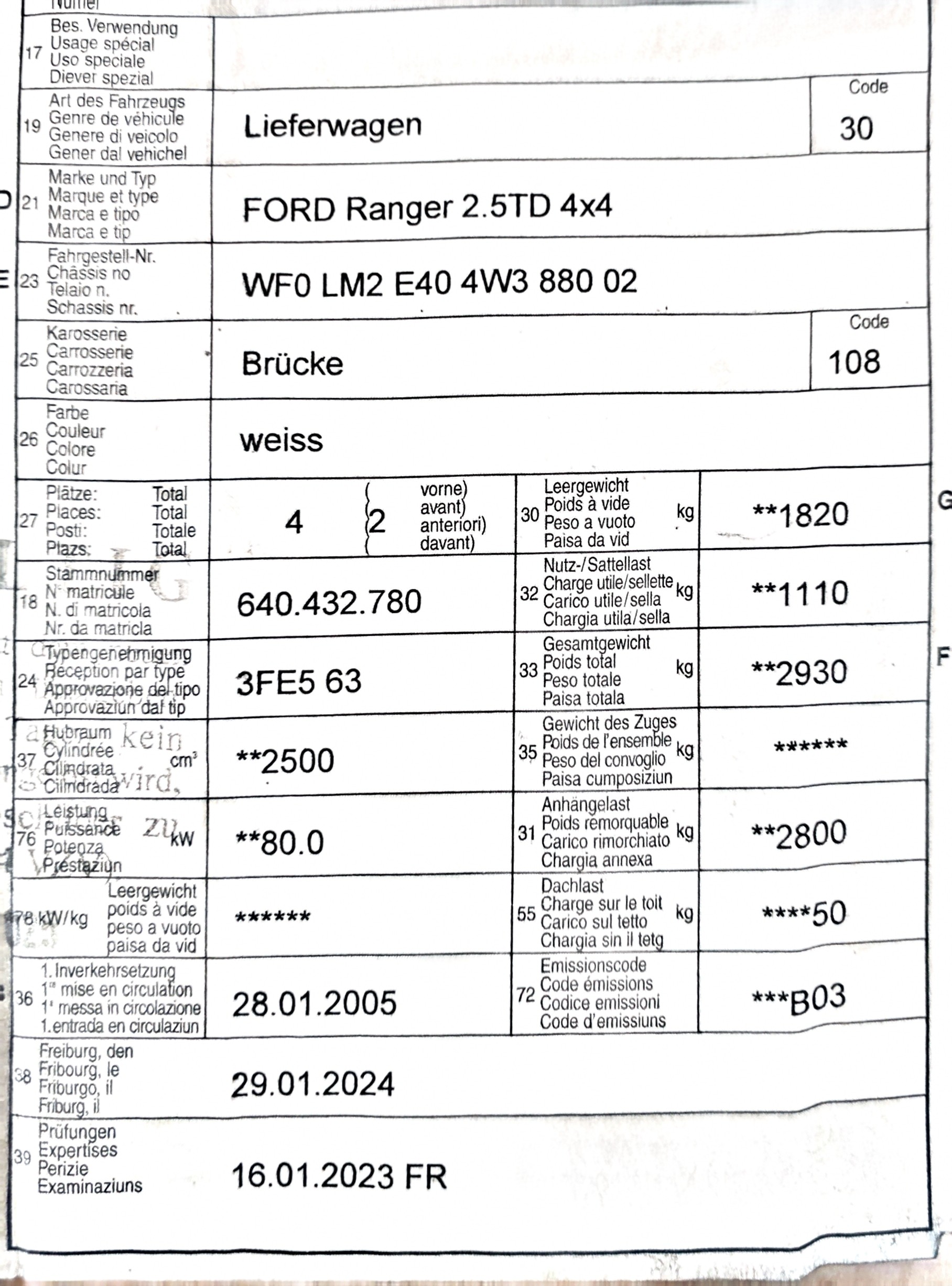 FORD Ranger XLT 2.5 TD 4x4-image-11