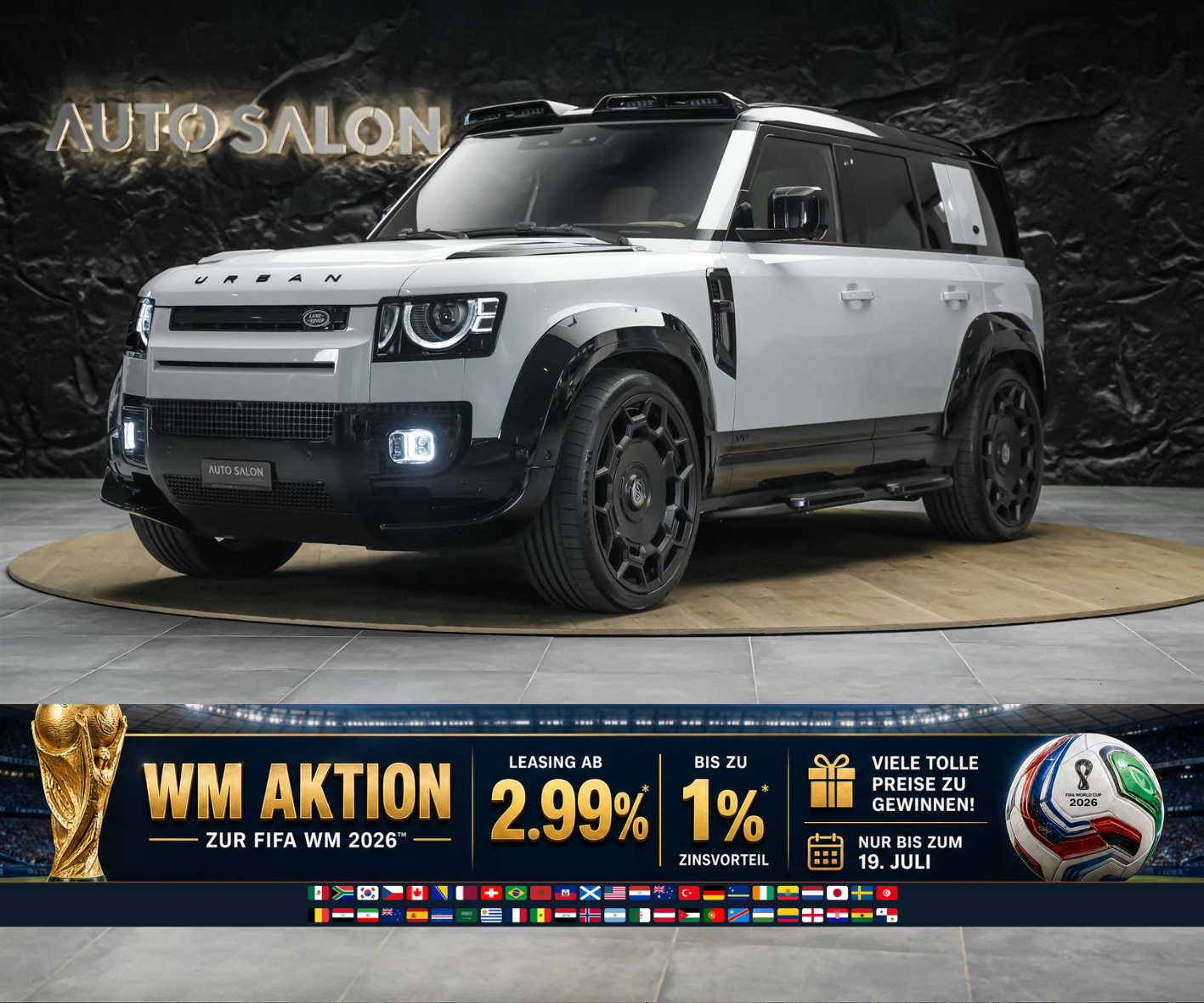 LAND ROVER Defender 110 5.0 V8 SC *URBAN*24" Felgen*AHK*-image-0