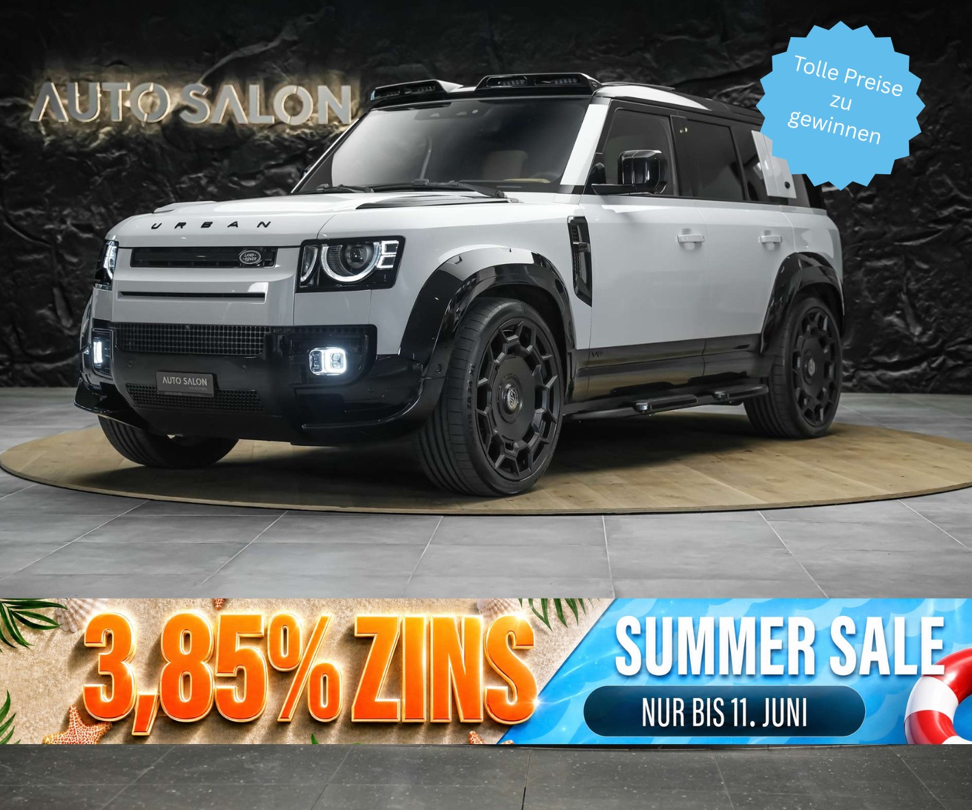 LAND ROVER Defender 110 5.0 V8 SC *URBAN*24" Felgen*AHK*