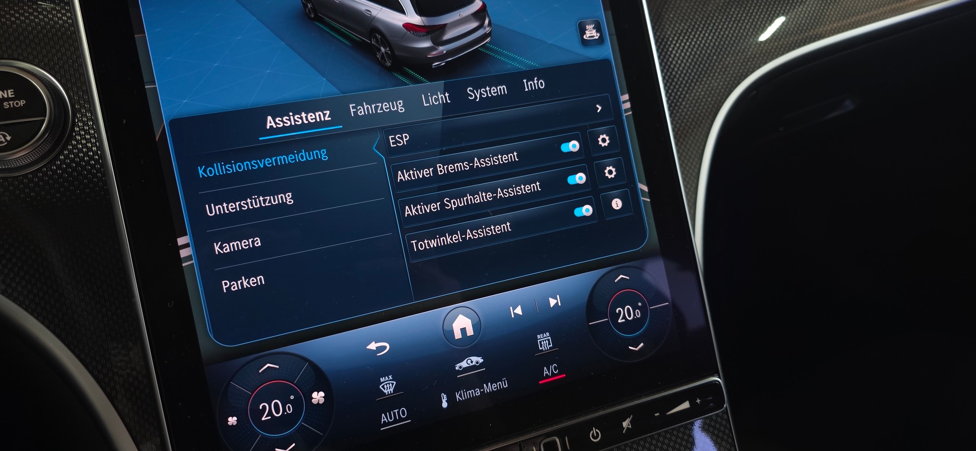 MERCEDES-BENZ C 220 d T AMG Line *Spurhalteassistent/Bremsassistent*Rückfahrkamera*Ambientebeleuchtung*Sitzheizung*-image-18
