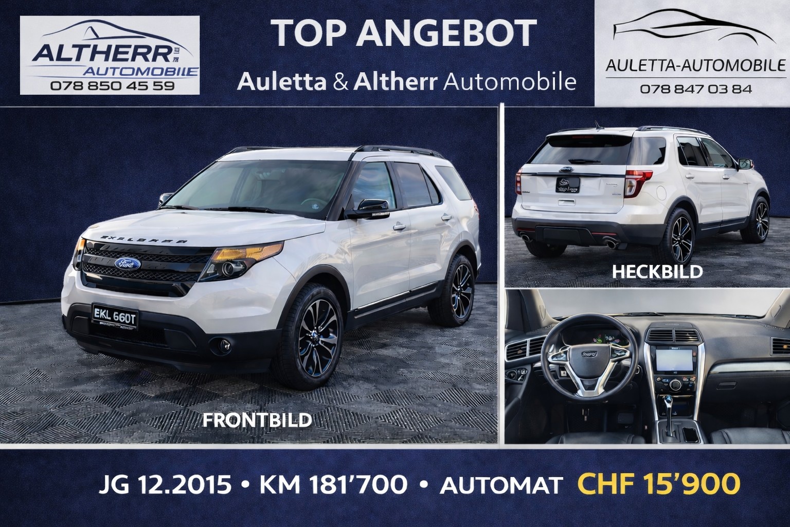 FORD EXPLORER 3.5L V6 EcoBoost 4WD