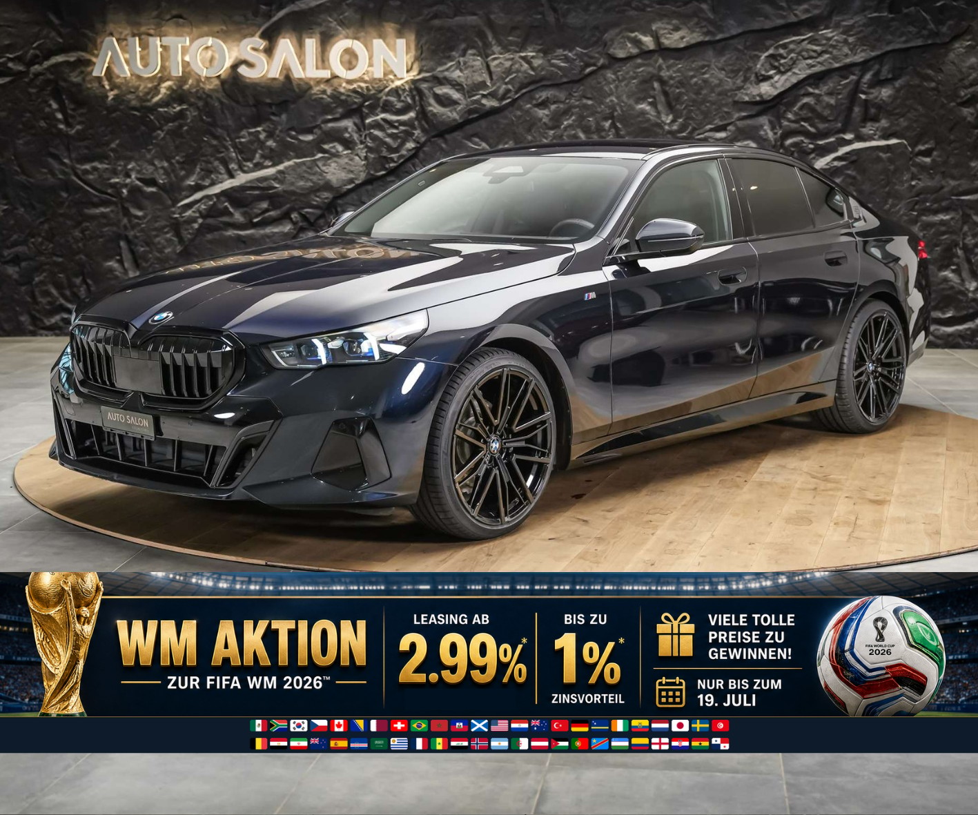 BMW 520i M Sport Steptronic *El. Sitze mit Memory*Abstandsregler*Sitzheizung*-image-0