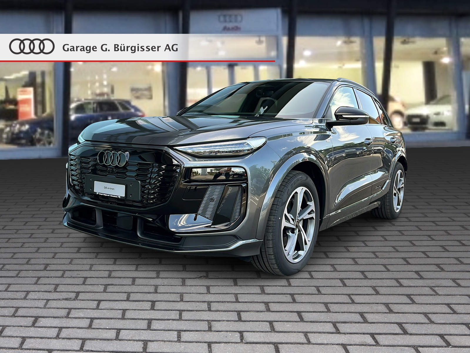 AUDI Q6 e-tron quattro Daytonagrau Perleffekt