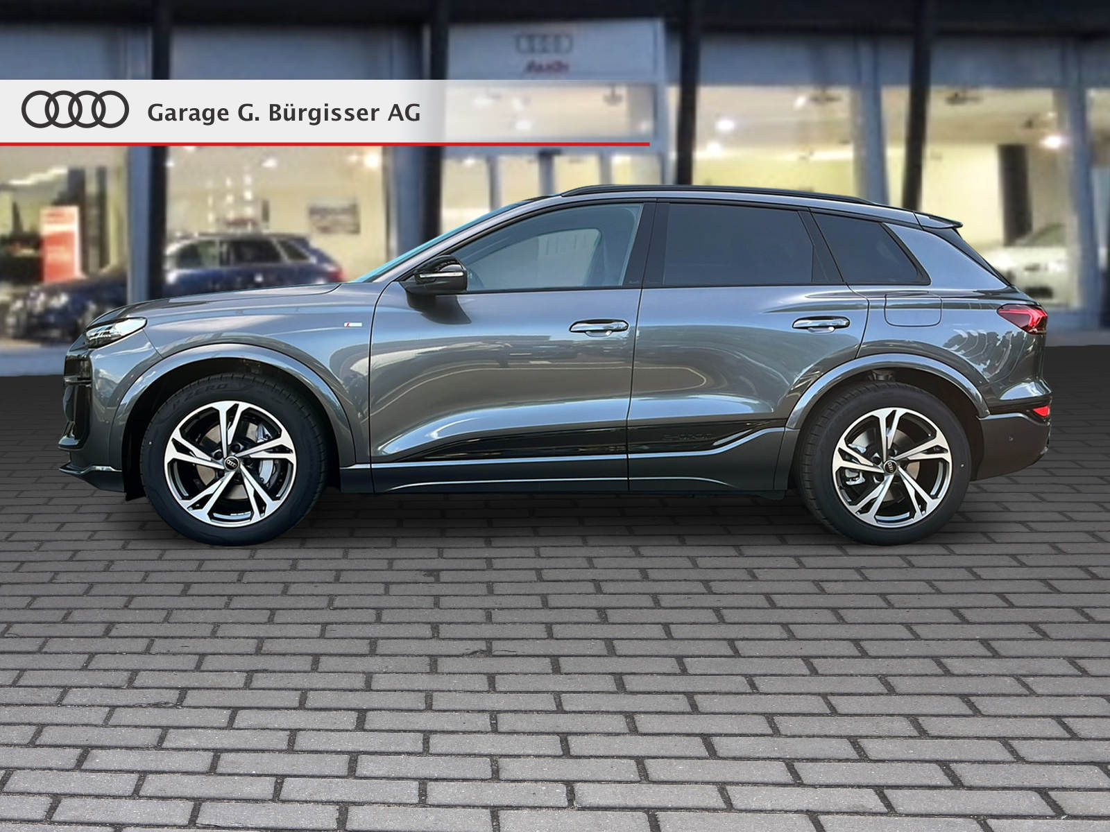 AUDI Q6 e-tron quattro Daytonagrau Perleffekt-showroom-element-2