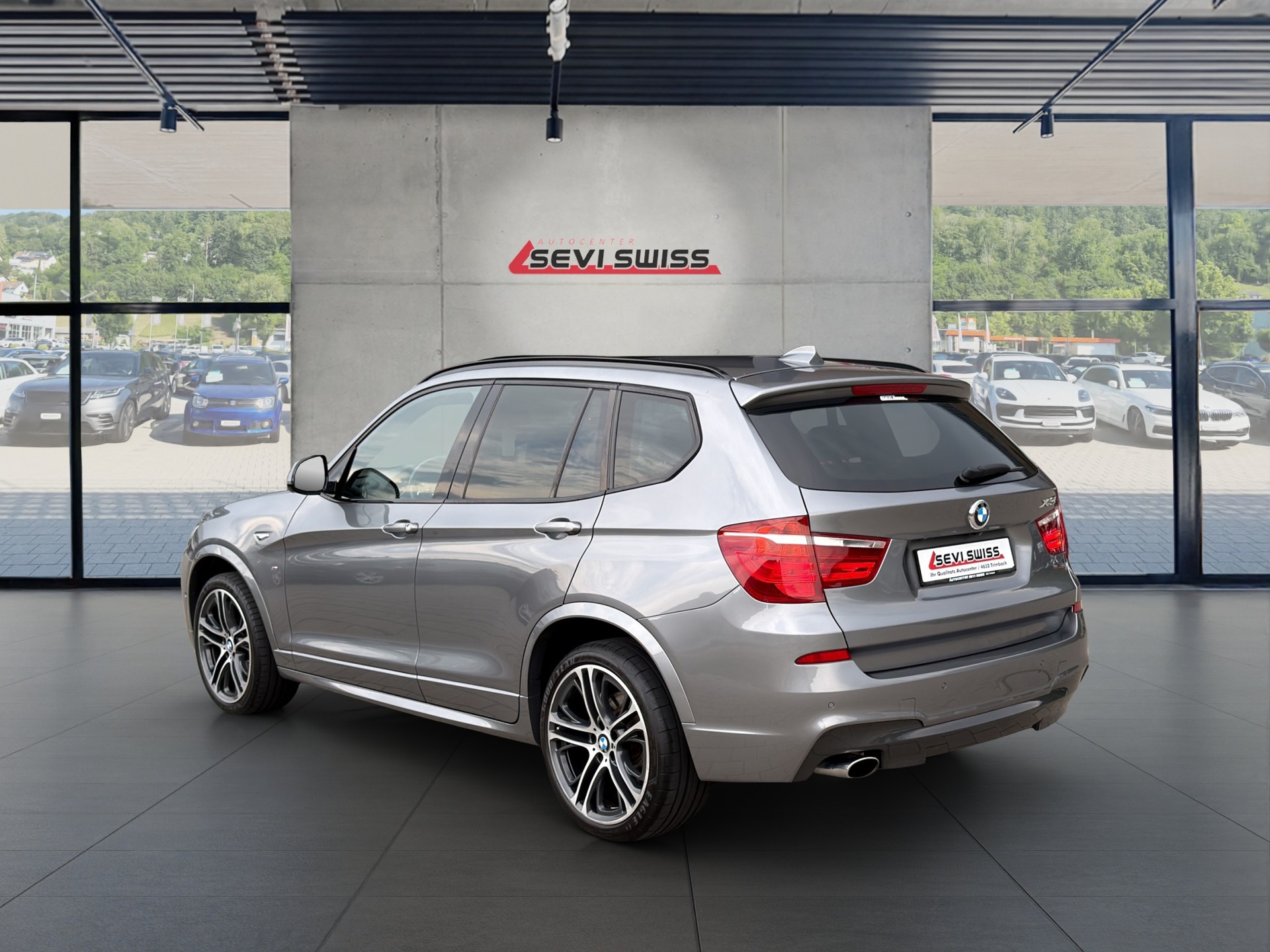 BMW X3 xDrive 20d M Sport Steptronic Frisch ab MFK,8-fach Alu bereift,1 Jahr oder 20000km Garantie auf Motor und Getriebe inkl.*-showroom-element-3