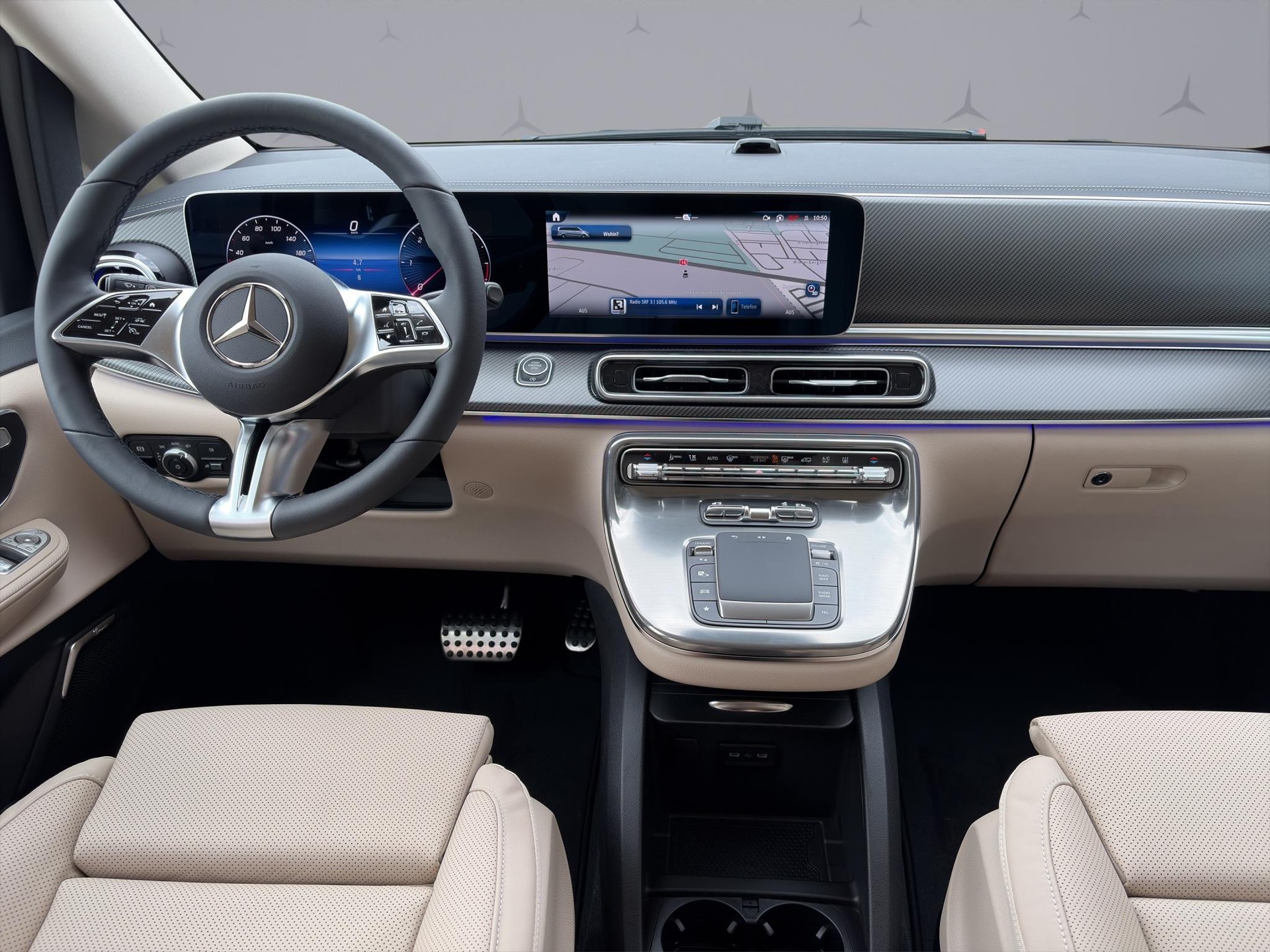 MERCEDES-BENZ V 300 d Swiss Ed. lang 4matic Van-image-12