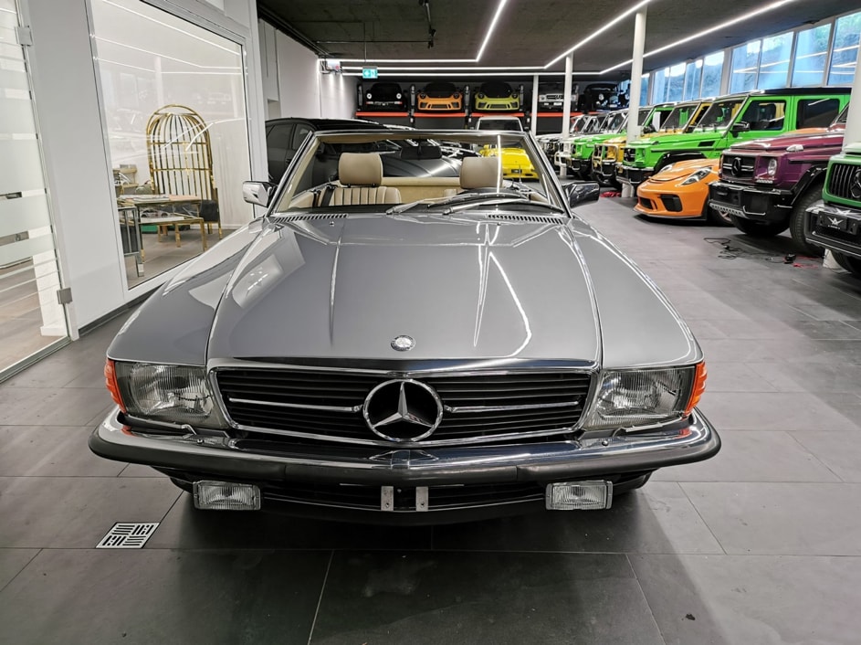 MERCEDES-BENZ SL-CLASS SL-KLASSE SL 280 107 W107 VETERAN OLDTIMER NEUWERTIG 40'000 KM ORIGINAL! TRAUM HARDTOP WAGENFARBE AB MFK NEUES DACH-image-5