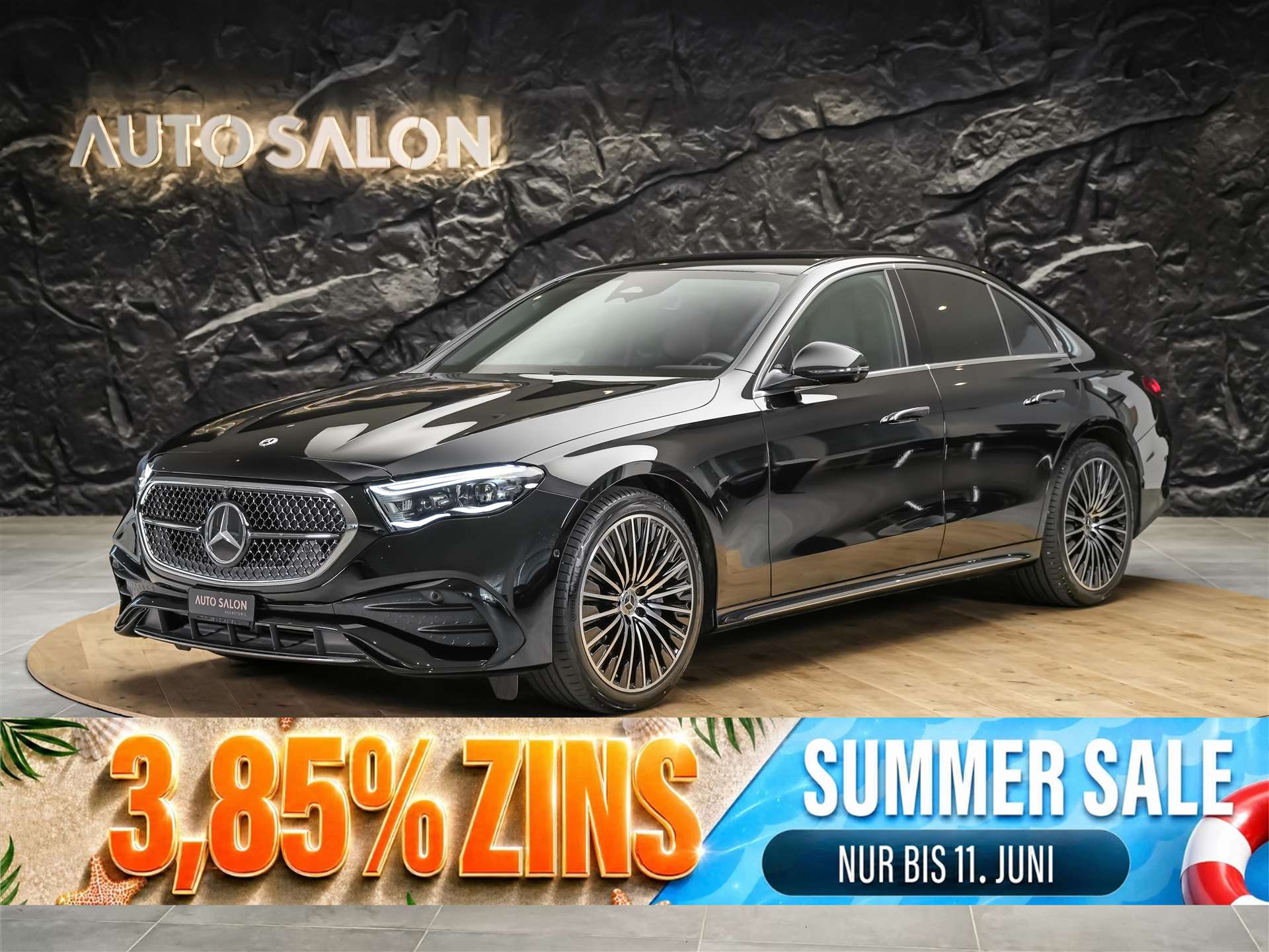 MERCEDES-BENZ E 220 d 4Matic 9G-Tronic *Werksgarantie*Superscreen*Burmester Soundsystem*360° Kamera*
