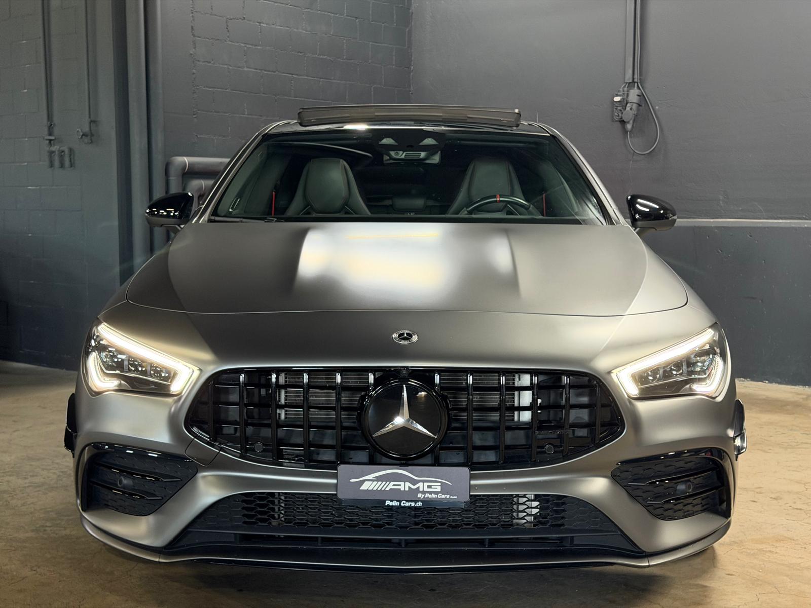 MERCEDES-BENZ CLA 35 AMG Limited Magno Matt Grey Performance 4Matic 7G-DCT CH-Fahrzeug Gratisservice&Garantie-showroom-element-2