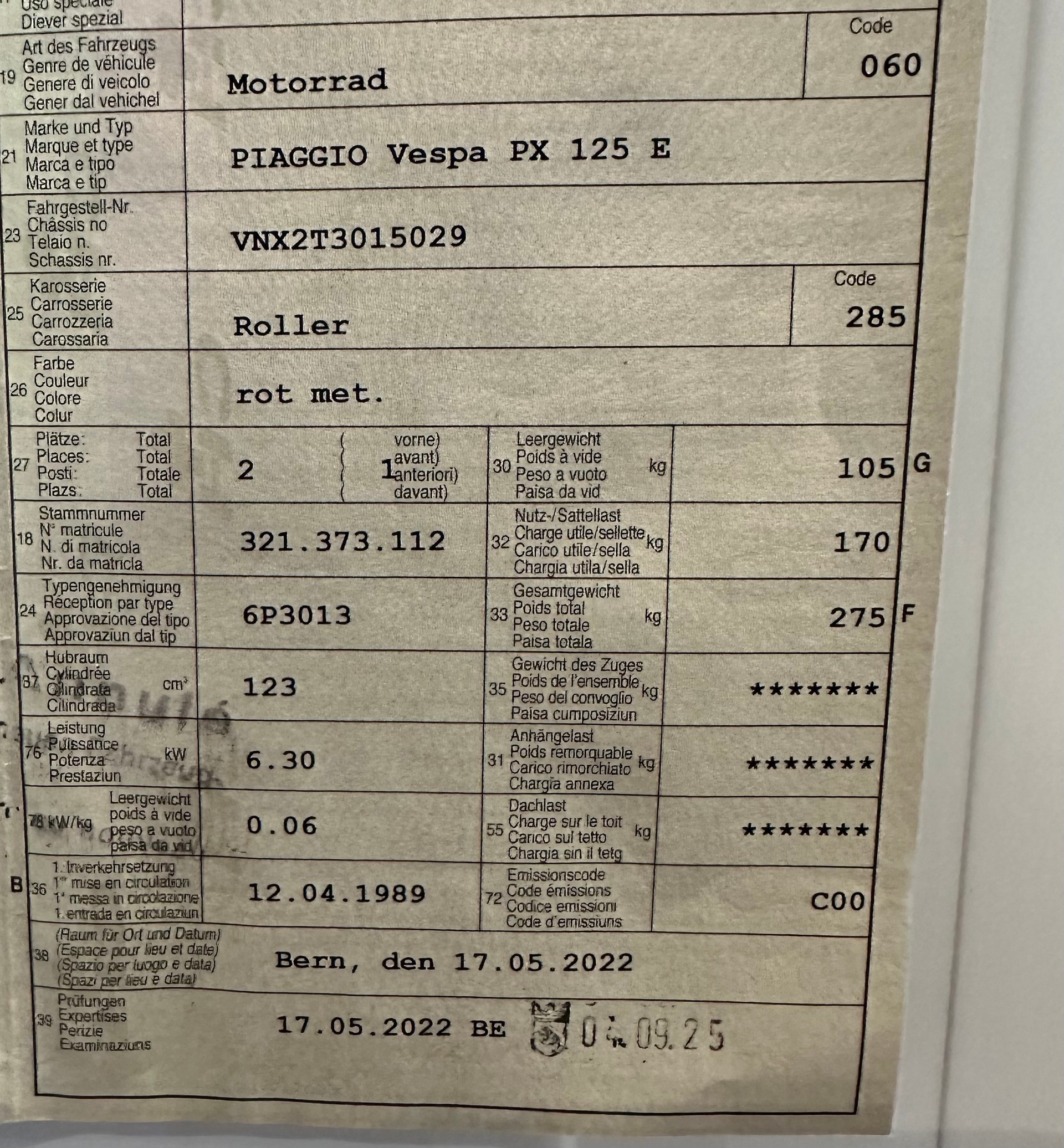 PIAGGIO Vespa PX 125 E-image-9