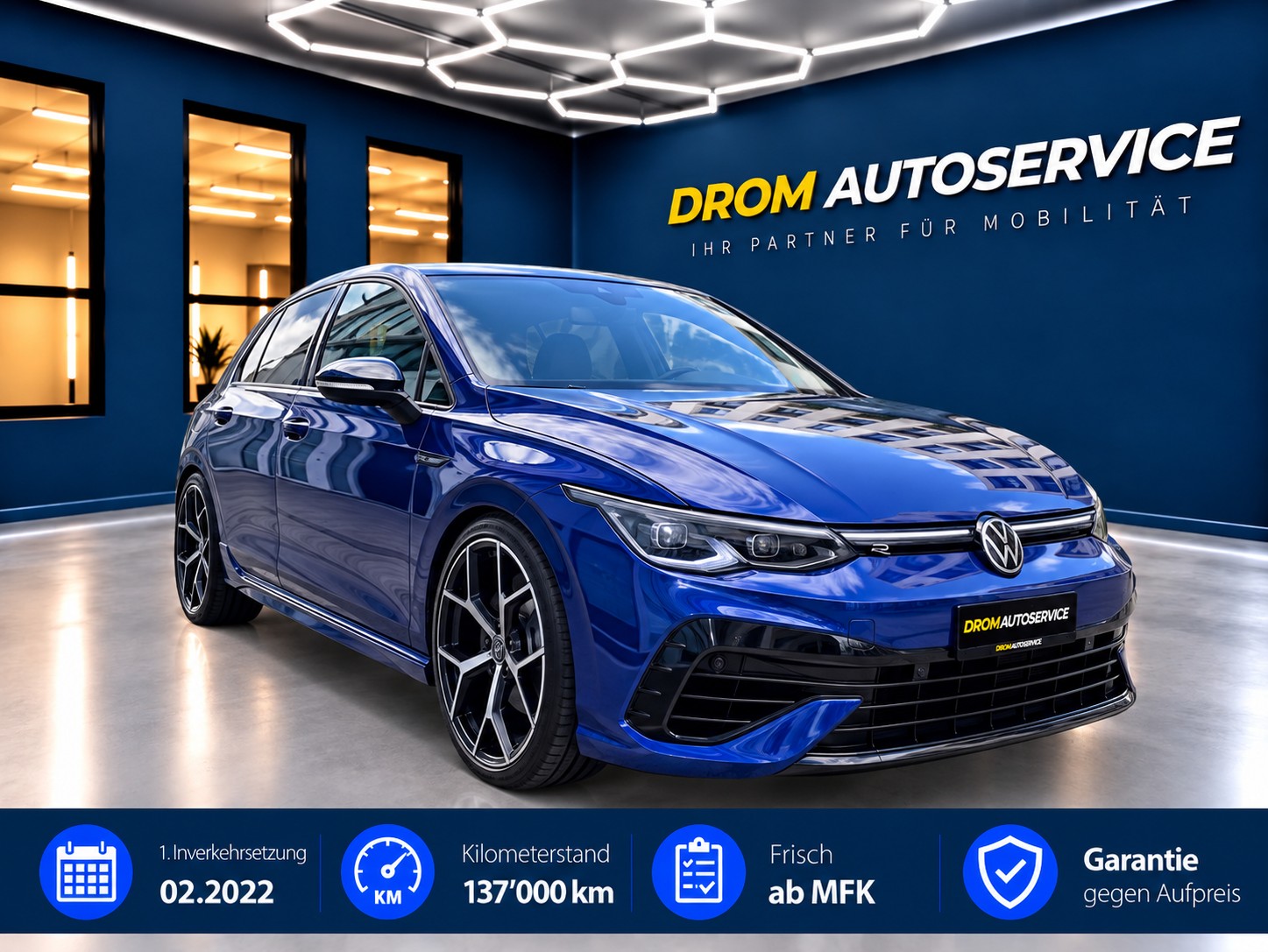 VW Golf 2.0 TSI R DSG 4Motion