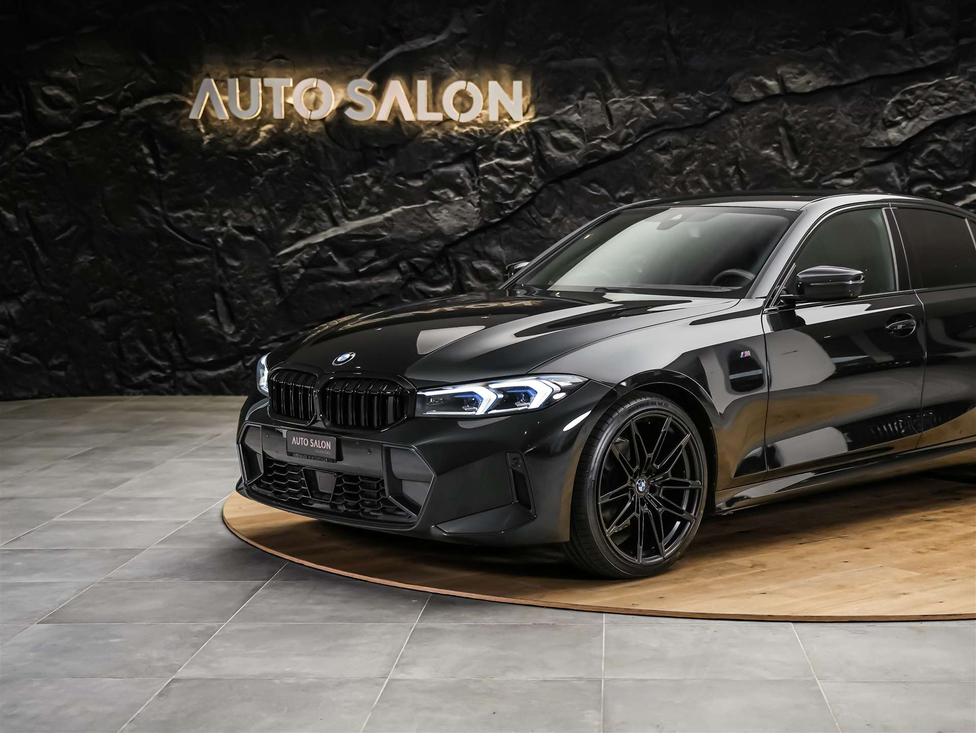 BMW 320d xDrive Steptronic M Sport Pro *ALL BLACK*Facelift*Werksgarantie*20" Felgen*Head-Up*-image-14