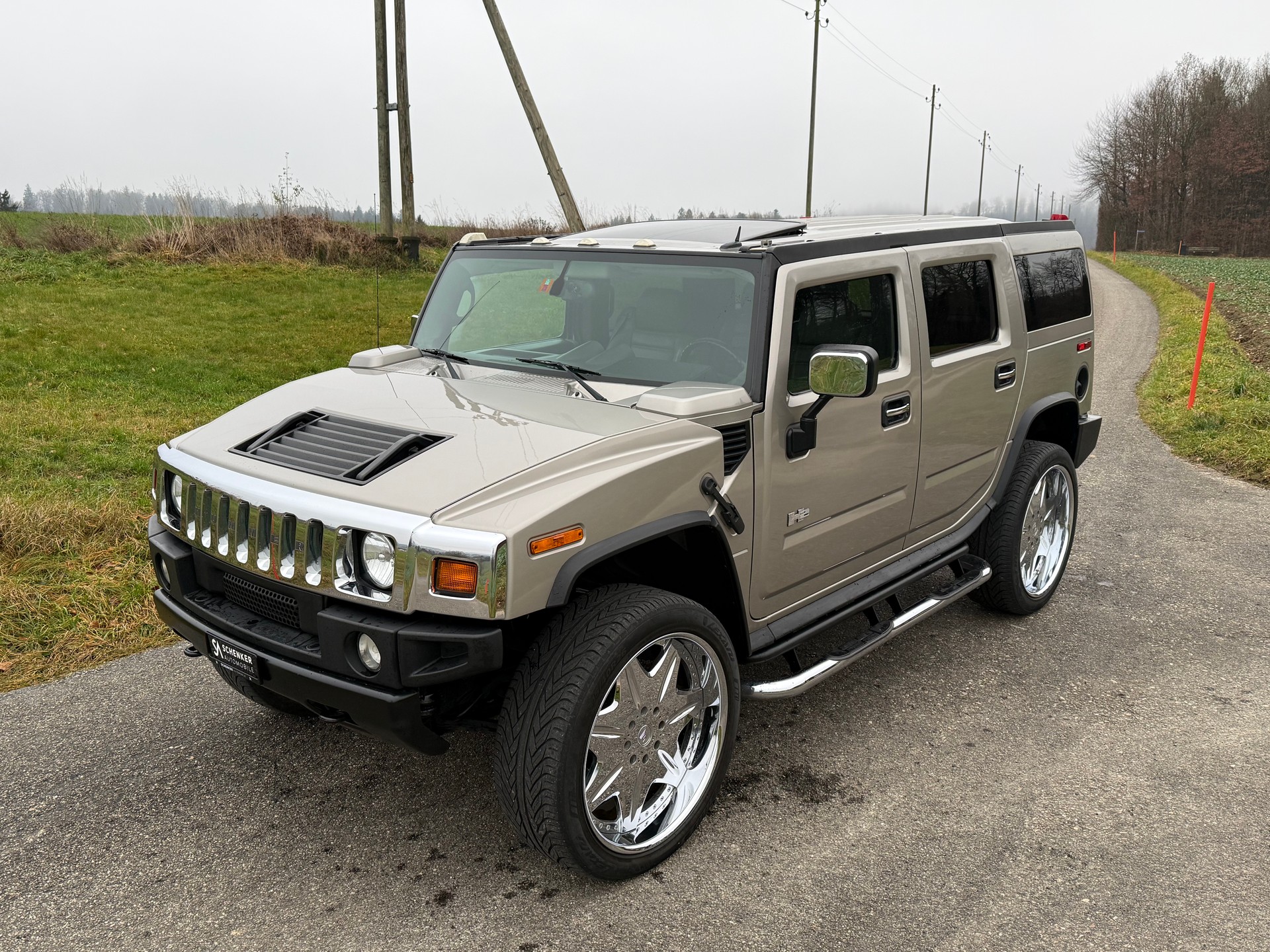 HUMMER H2 6.0 Luxury 26 Zoll WORK LS Felgen-showroom-element-2