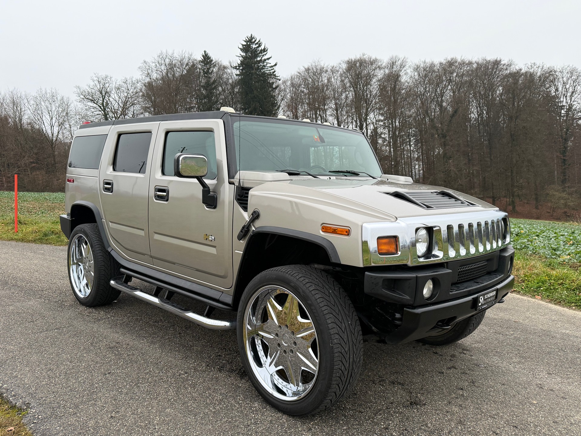 HUMMER H2 6.0 Luxury 26 Zoll WORK LS Felgen-image-4