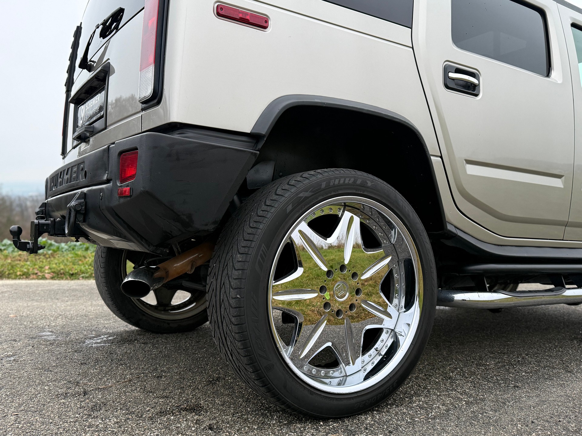 HUMMER H2 6.0 Luxury 26 Zoll WORK LS Felgen-image-12