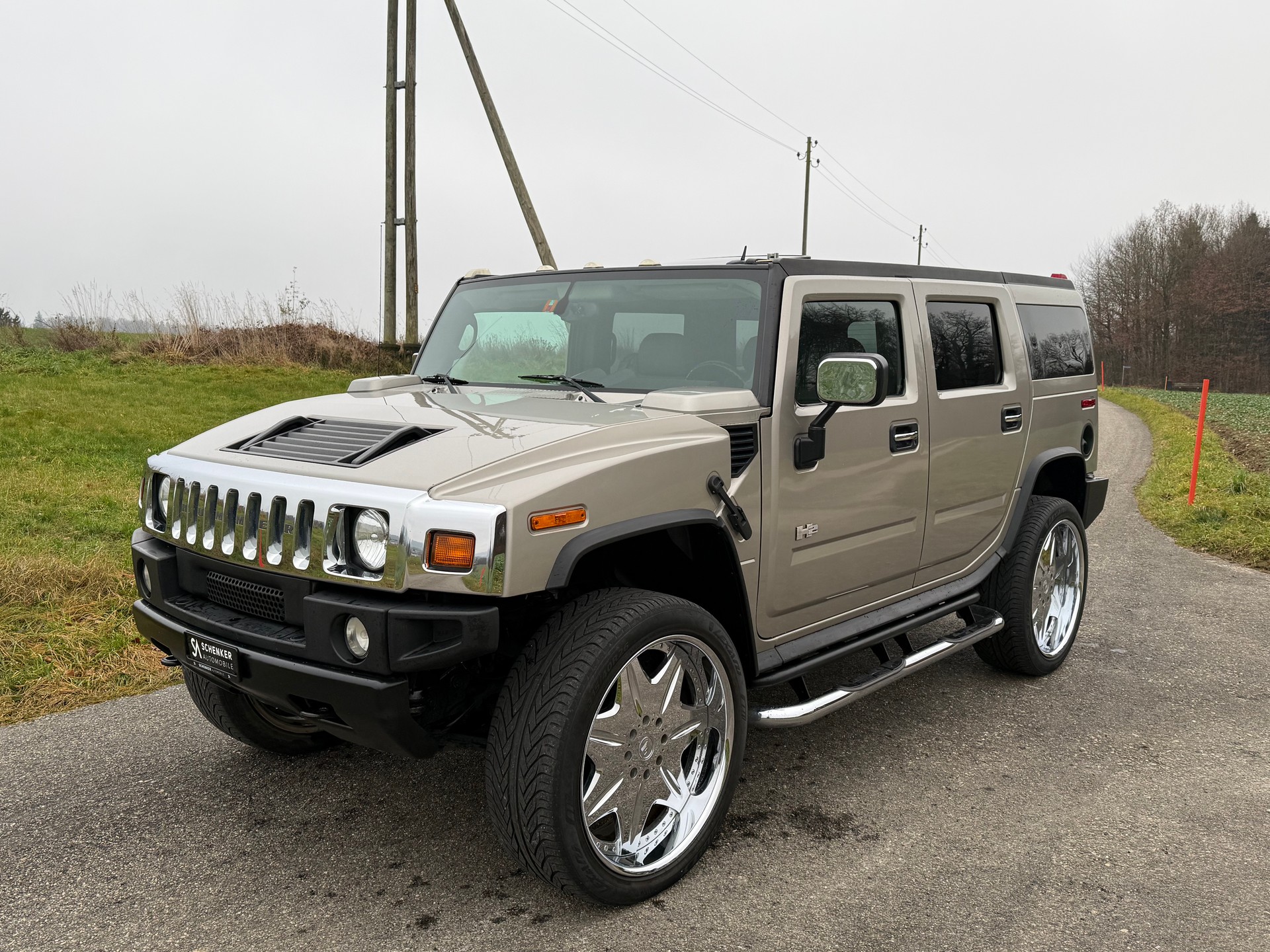 HUMMER H2 6.0 Luxury 26 Zoll WORK LS Felgen-showroom-element-1
