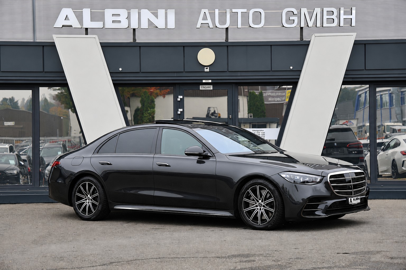MERCEDES-BENZ S 580 Long-Version 4Matic Business Class AMG-Line *CH-Fahrzeug* 9G-Tronic-showroom-element-1