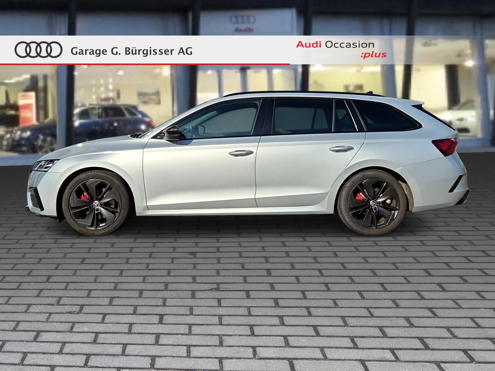 SKODA Octavia Combi 2.0 TDI DSG RS 4x4 Brilliant Silber Metallic-showroom-element-2