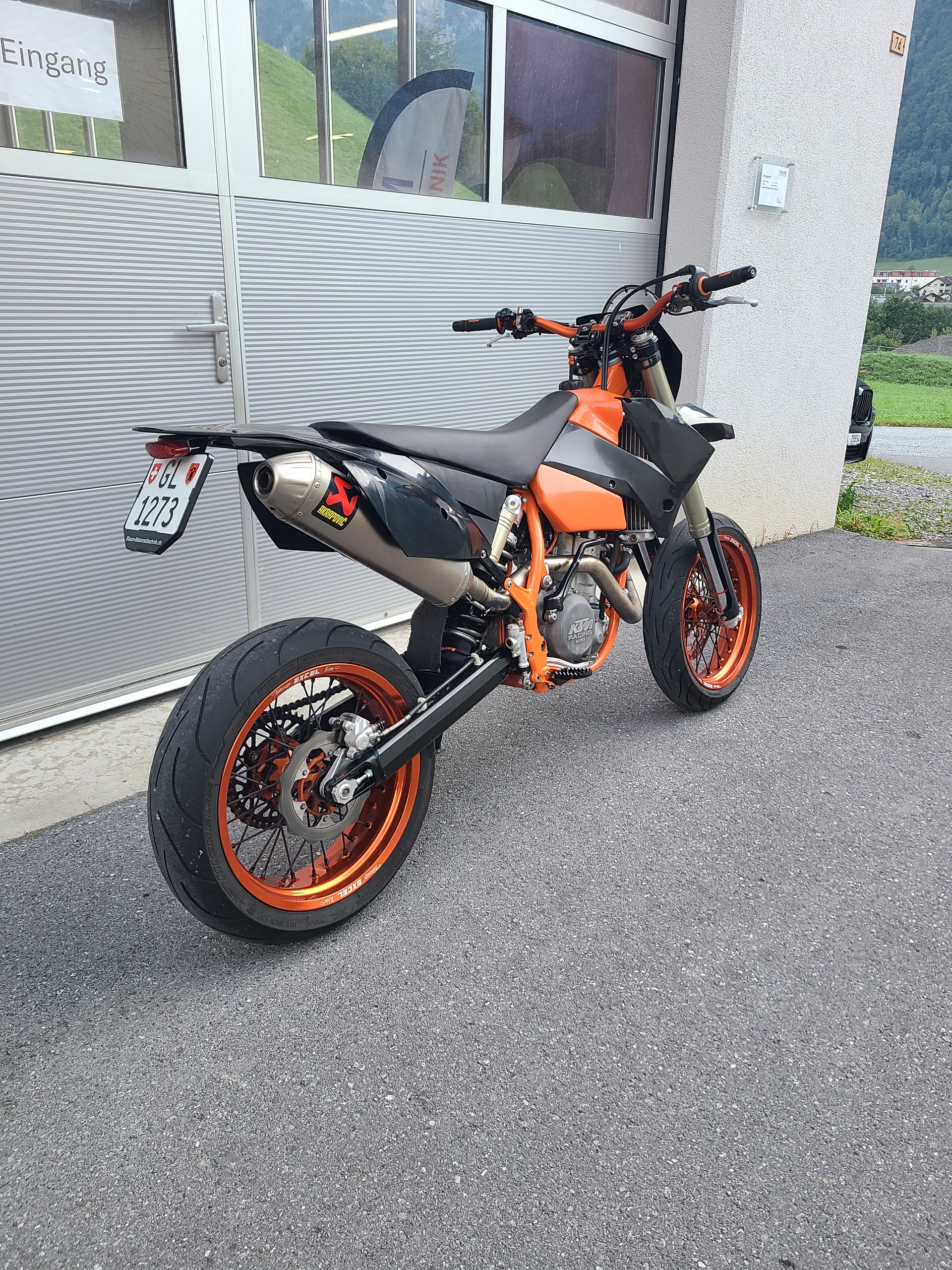 KTM 525 EXC Desert Racing