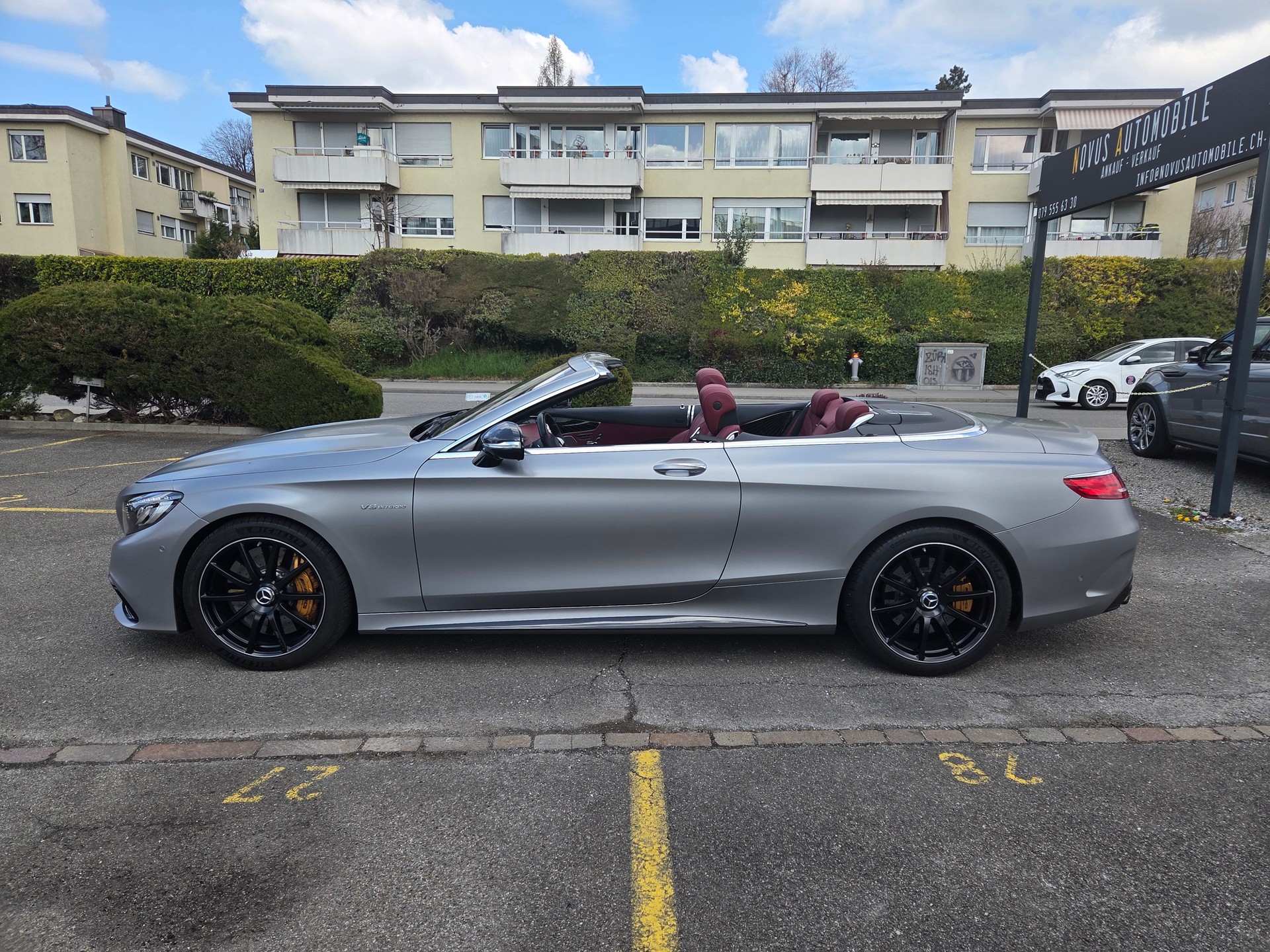 MERCEDES-BENZ S 63 AMG Cabriolet 4Matic Speedshift MCT-image-16