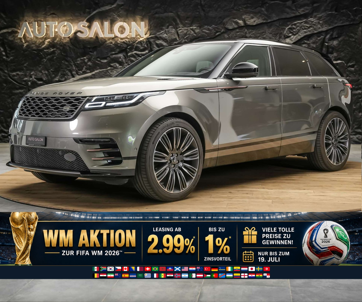 LAND ROVER Range Rover Velar R-Dynamic P 380 HSE *First Edition*Massage*Panorama*360°Kamera*Sitzbelüftung*