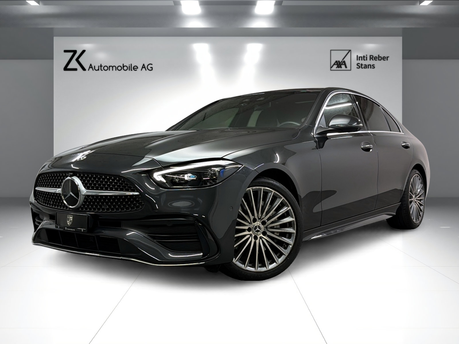 MERCEDES-BENZ C 300 Grafitgrey 258PS 4Matic AMG Line / Panoramadach / 360° Kamera / Leder / Head-Up-Display /