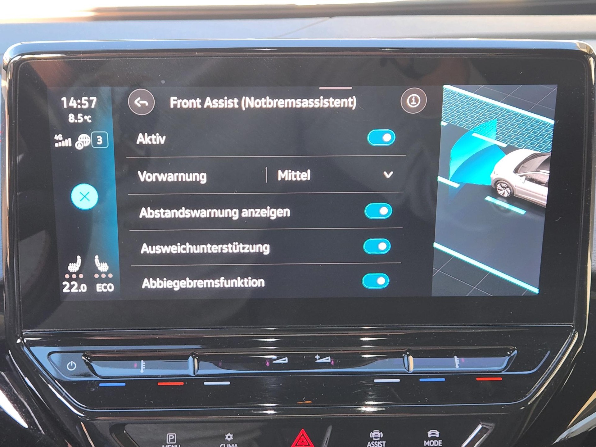 VW ID.4 GTX 77 kWh 4Motion ** ASSISTENZ PAKET -SPORT PAKET -DESIGN PAKET - BATT.ZERTIFIKAT -GARANTIE BIS 09.2029-image-15