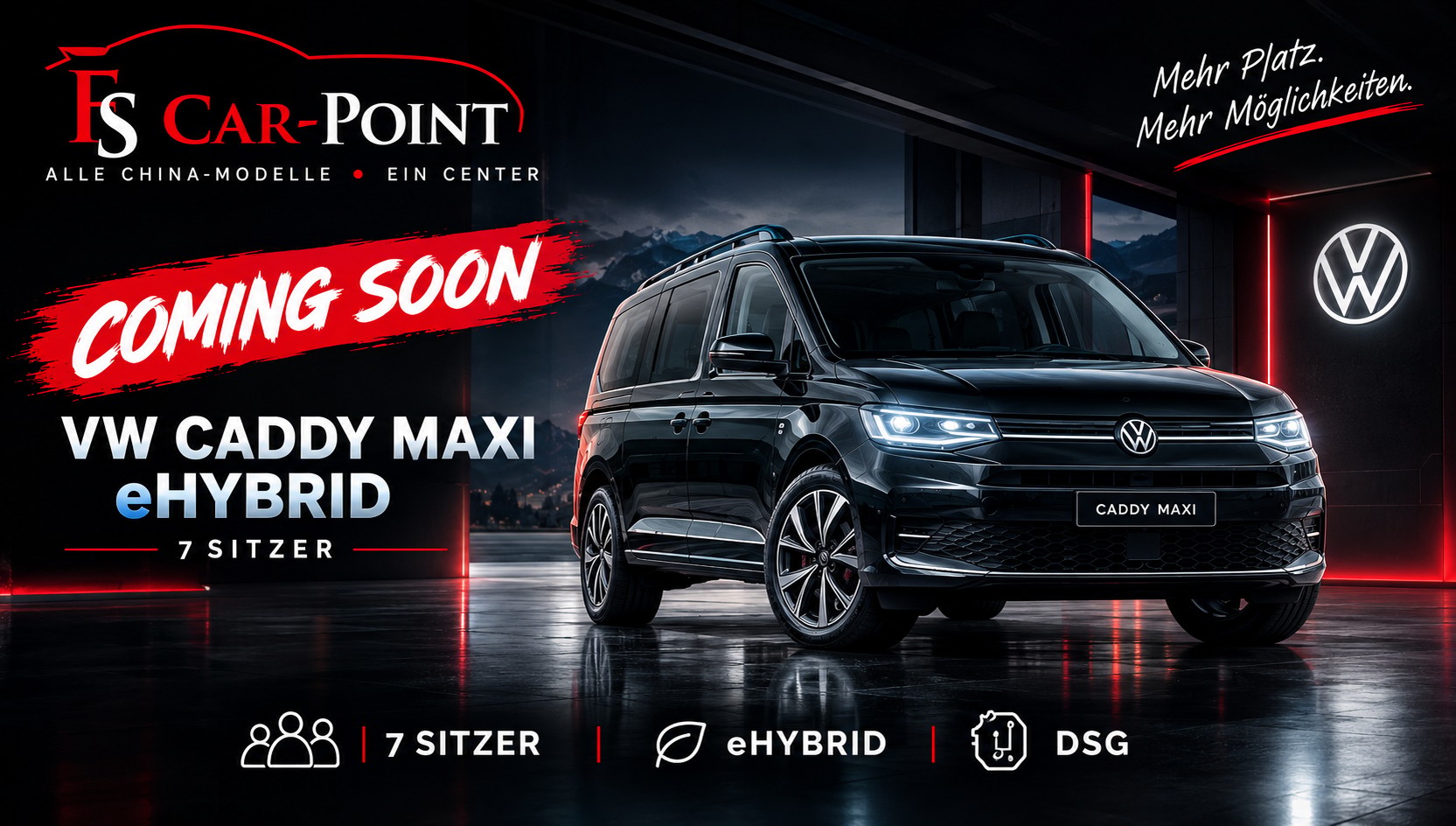 VW Caddy Maxi 1.5 TSI Plug in Hybrid Style DSG