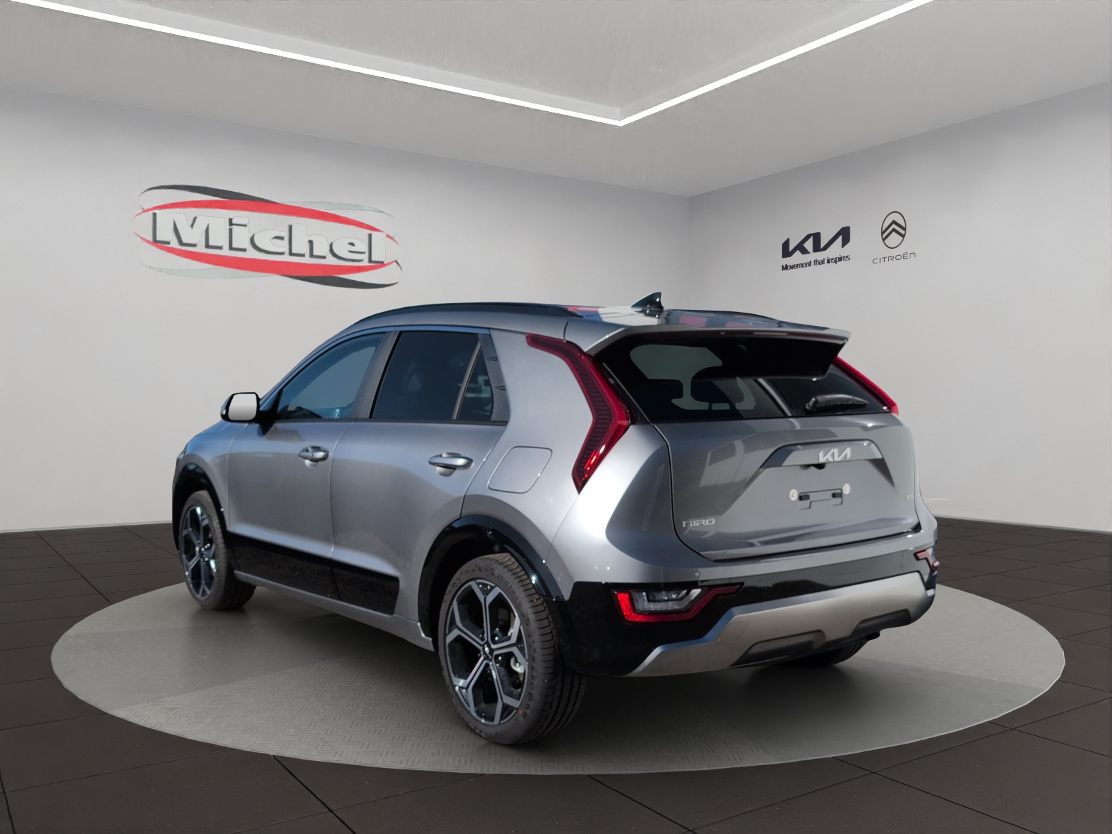 KIA Niro 1.6GDi Hybrid Style DCT / elektr. Glasschiebedach / Pack Style / Power-Leasing 0.99%-image-3