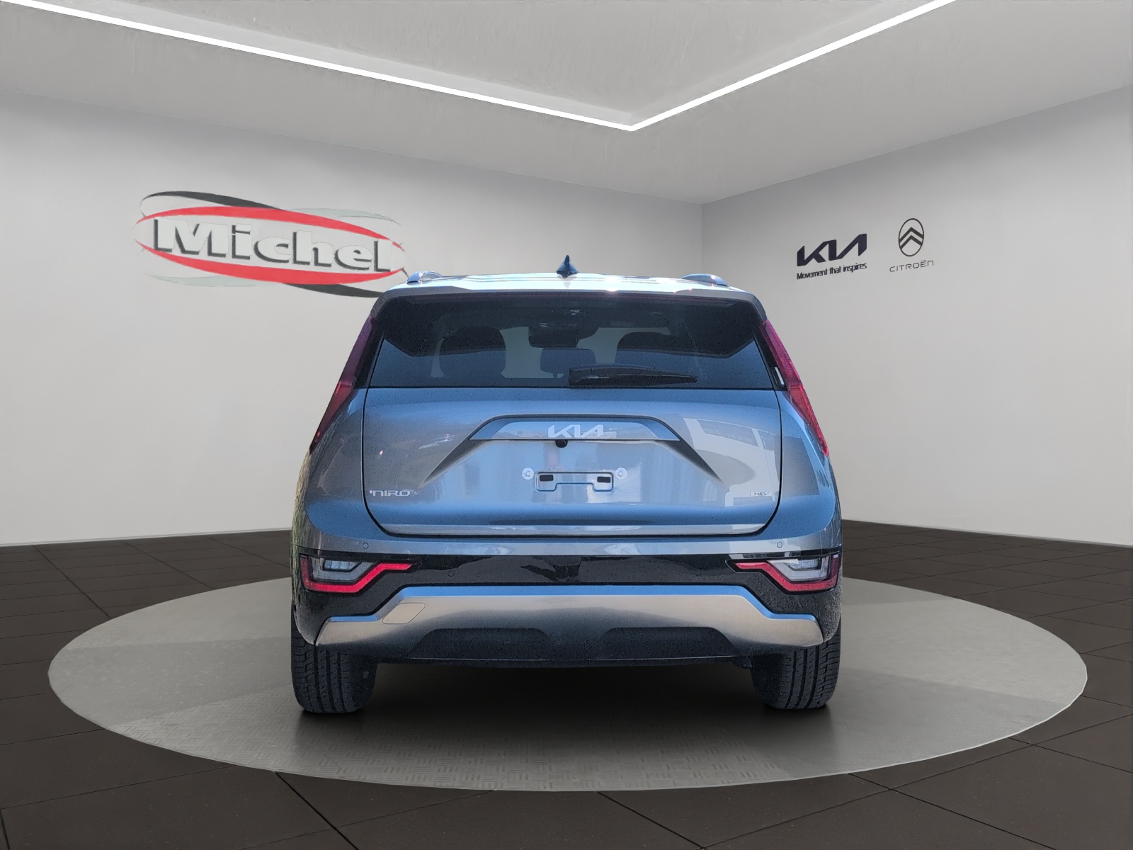 KIA Niro 1.6GDi Hybrid Style DCT / elektr. Glasschiebedach / Pack Style / Power-Leasing 0.99%-image-4
