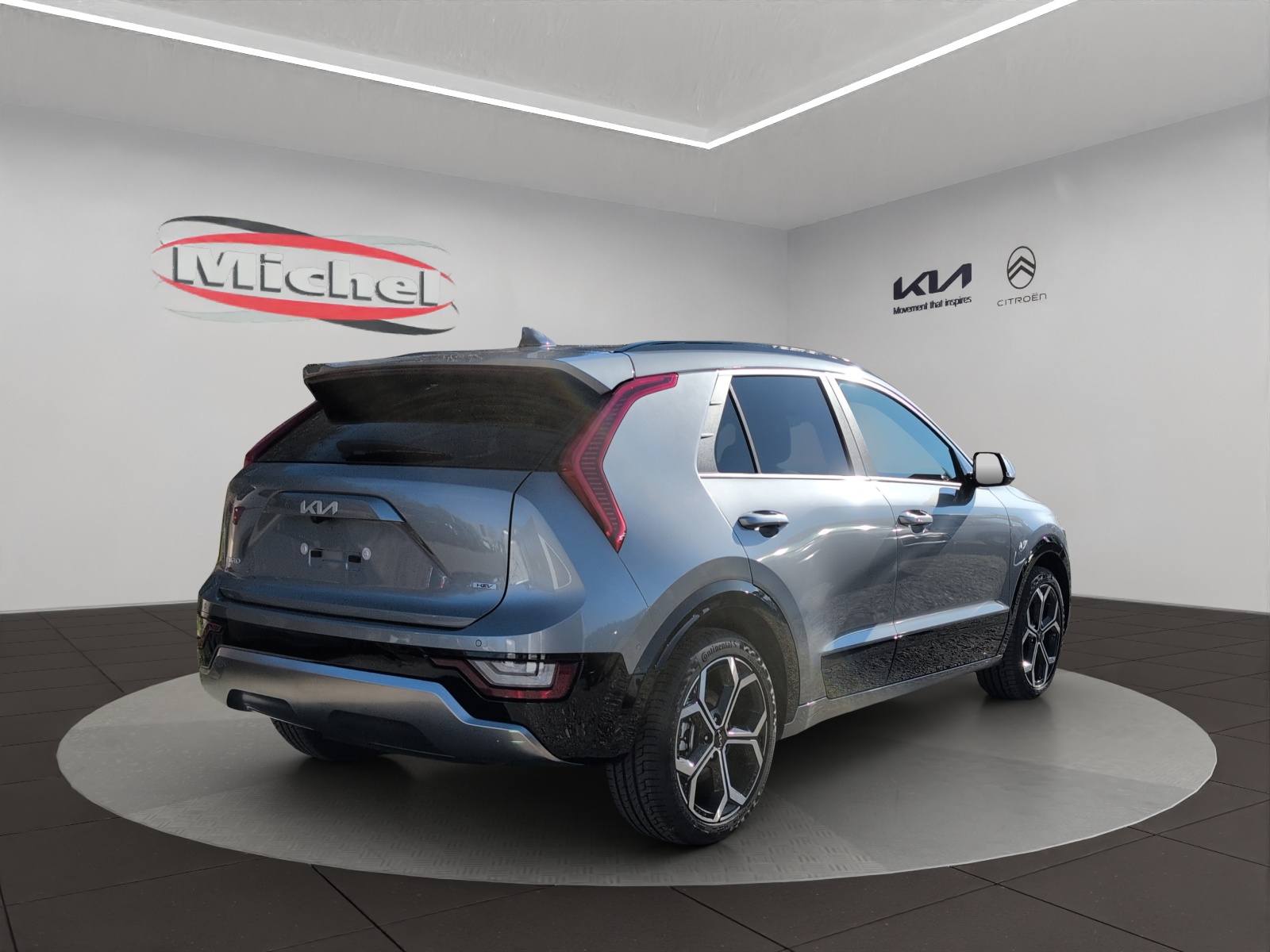KIA Niro 1.6GDi Hybrid Style DCT / elektr. Glasschiebedach / Pack Style / Power-Leasing 0.99%-image-5