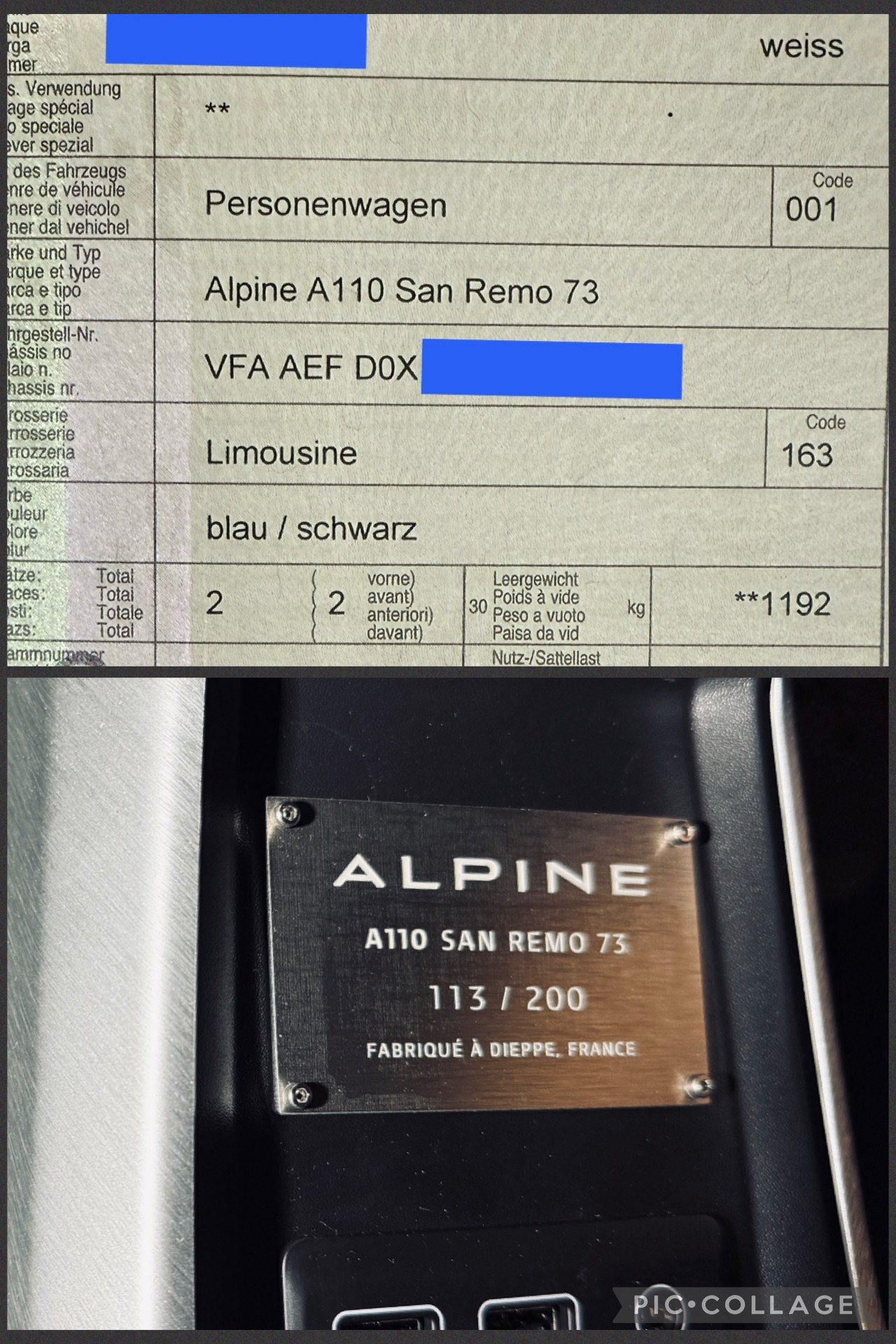 ALPINE A110 San Remo 73 Limited Edition Nr. 113 / 200 mit rotem Carbondach-image-14