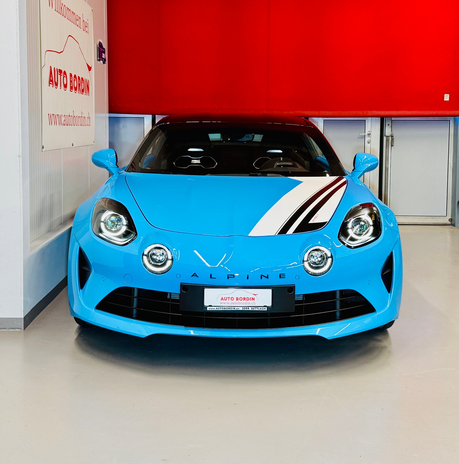 ALPINE A110 San Remo 73 Limited Edition Nr. 113 / 200 mit rotem Carbondach-image-1