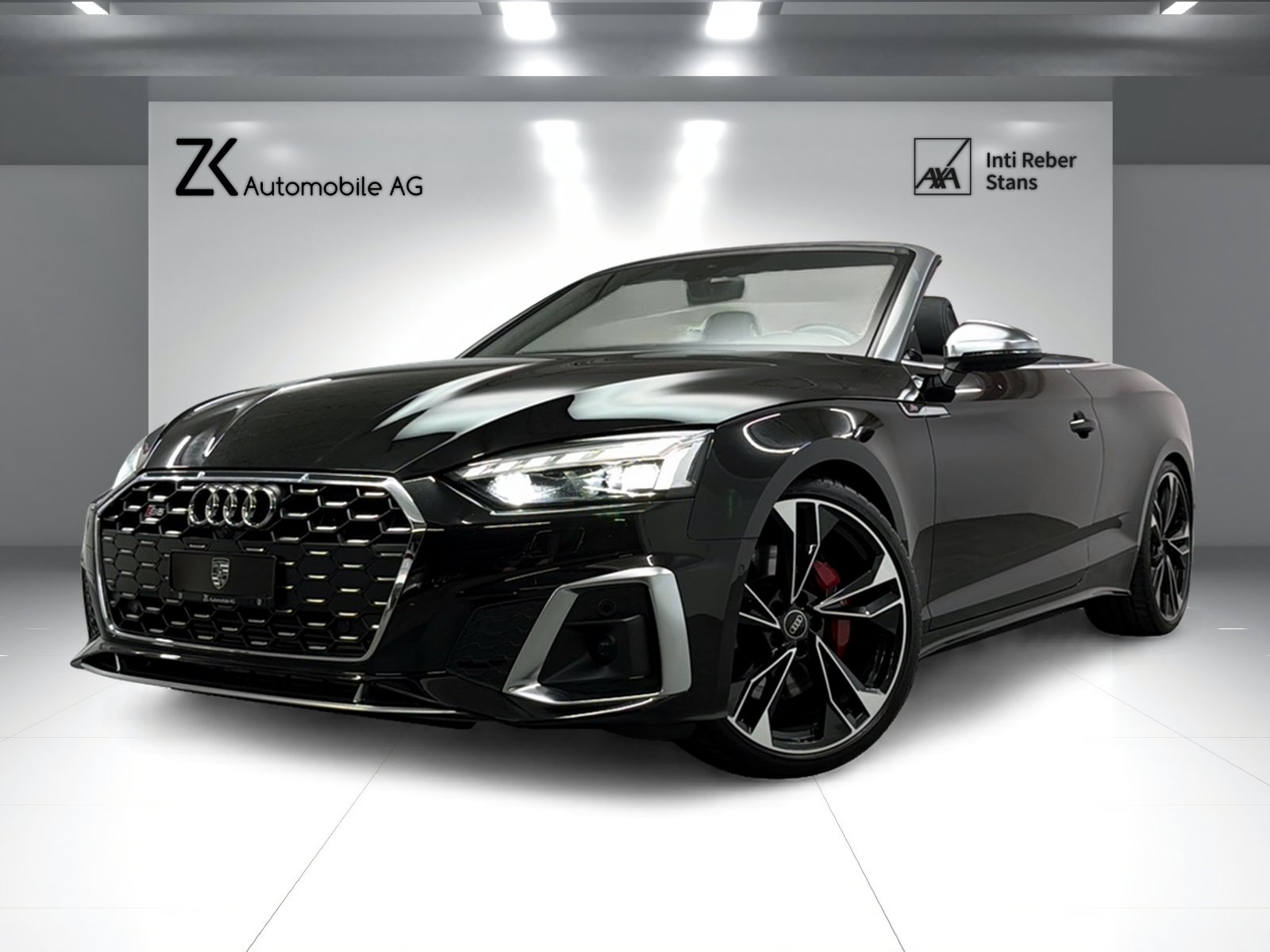 AUDI S5 Cabriolet 3.0 TFSI Mythos Black Metallicquattro 354PS tiptronic / 360° Kamera / Head-Up-Display / B&O Sound / S-Sportsitze /