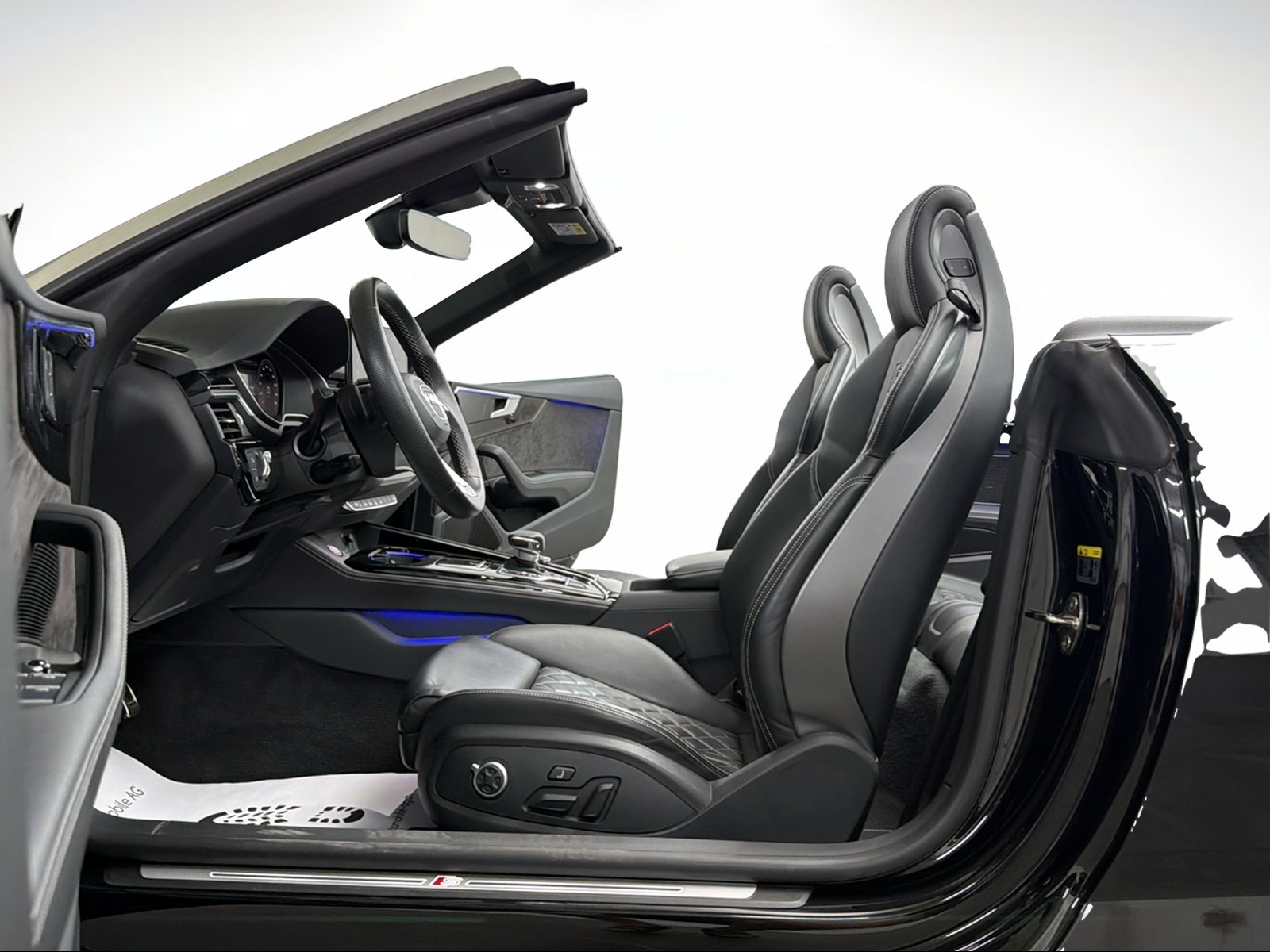 AUDI S5 Cabriolet 3.0 TFSI Mythos Black Metallicquattro 354PS tiptronic / 360° Kamera / Head-Up-Display / B&O Sound / S-Sportsitze /-image-5
