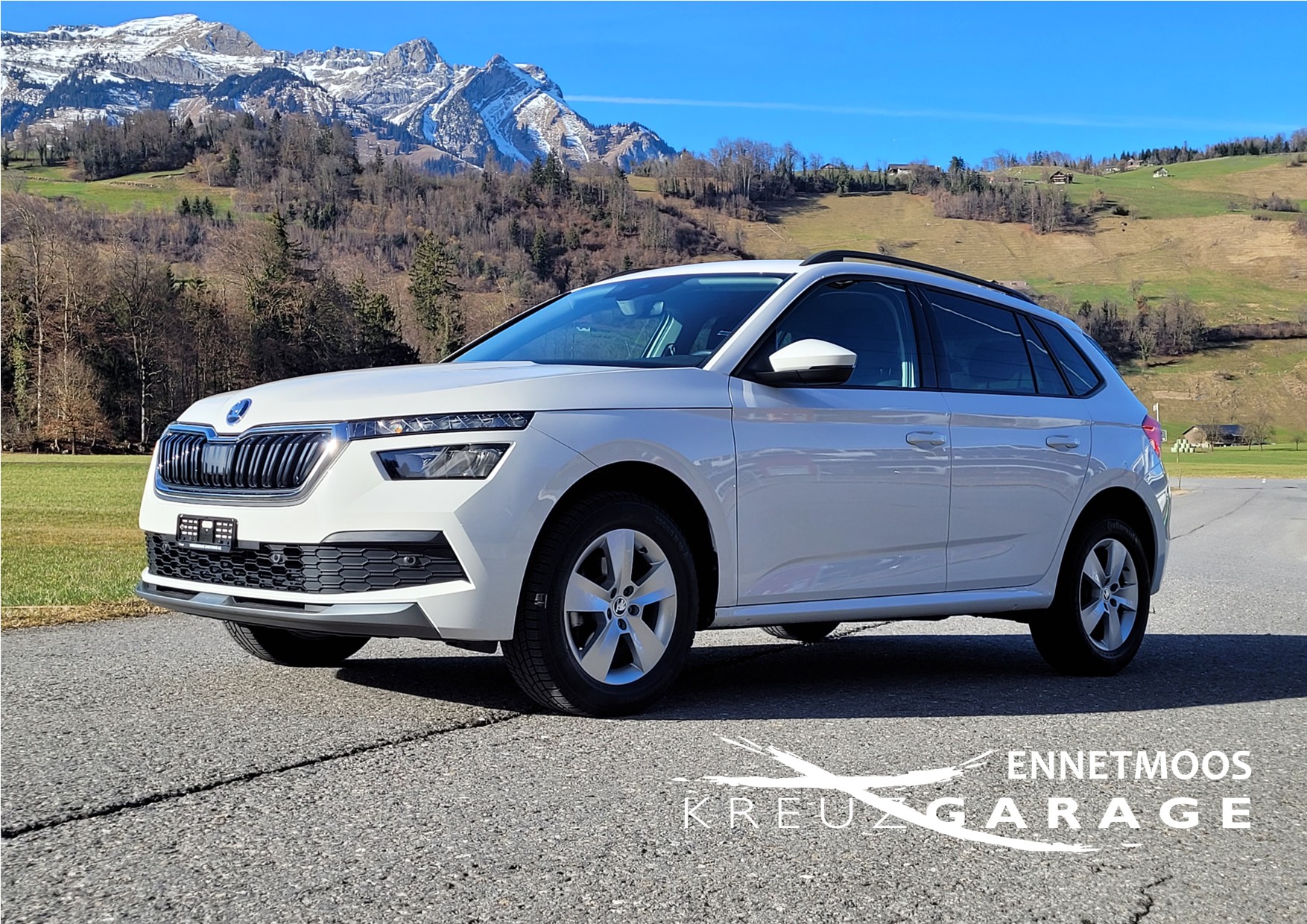SKODA Kamiq 1.0 TSI Ambition DSG *Rückfahrkamera+8-fach bereift m. Pneu*