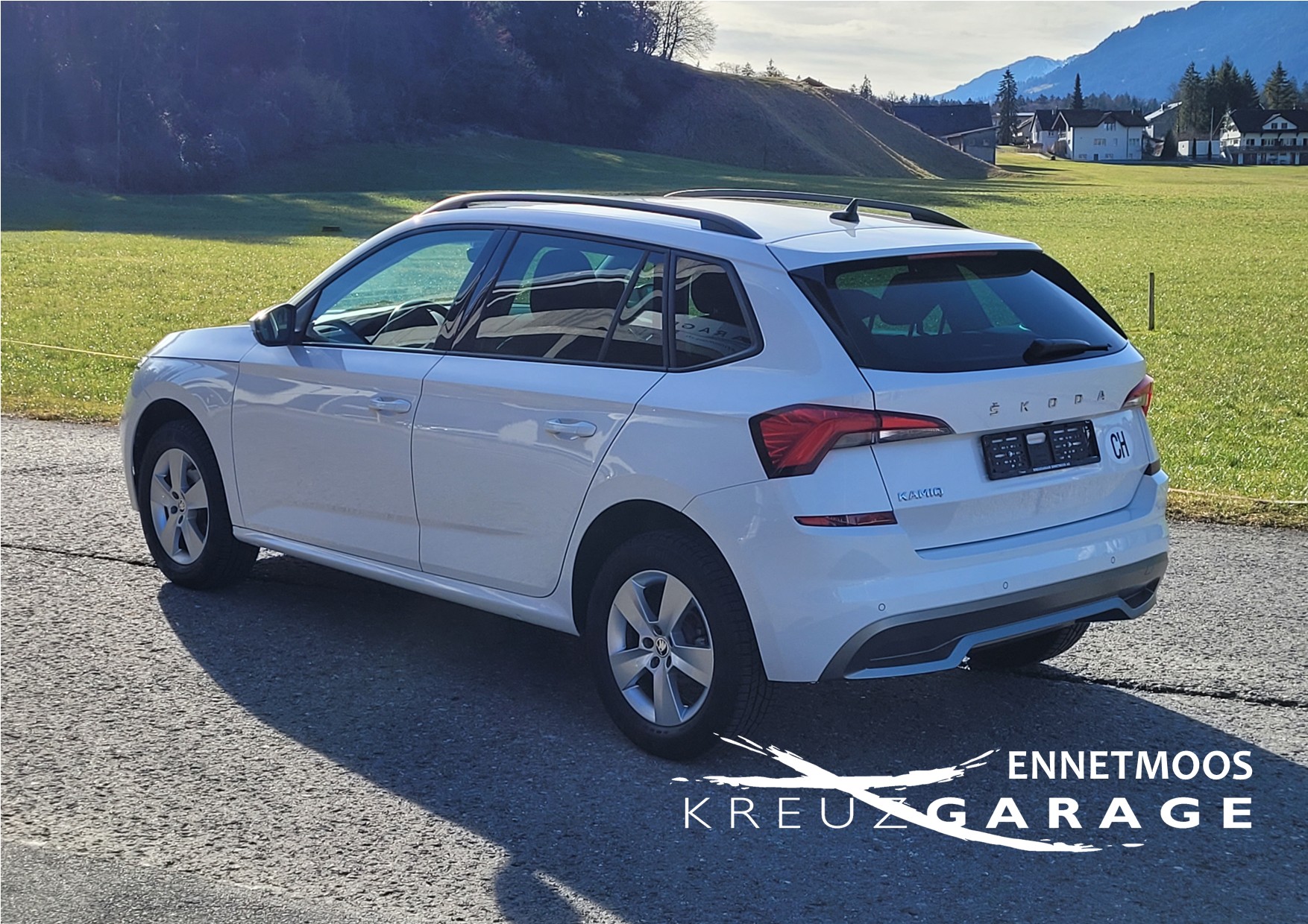 SKODA Kamiq 1.0 TSI Ambition DSG *Rückfahrkamera+8-fach bereift m. Pneu*-image-3