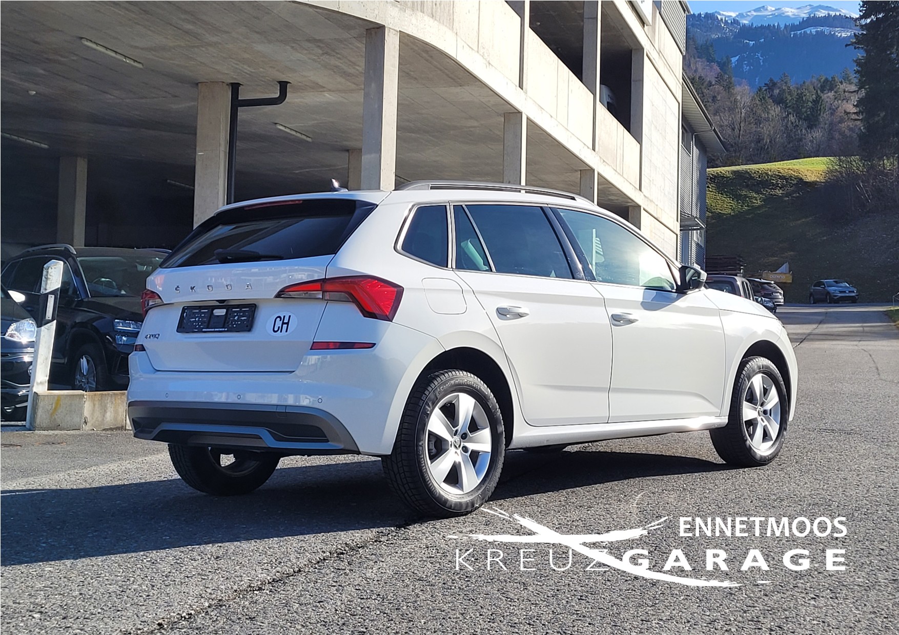 SKODA Kamiq 1.0 TSI Ambition DSG *Rückfahrkamera+8-fach bereift m. Pneu*-image-6