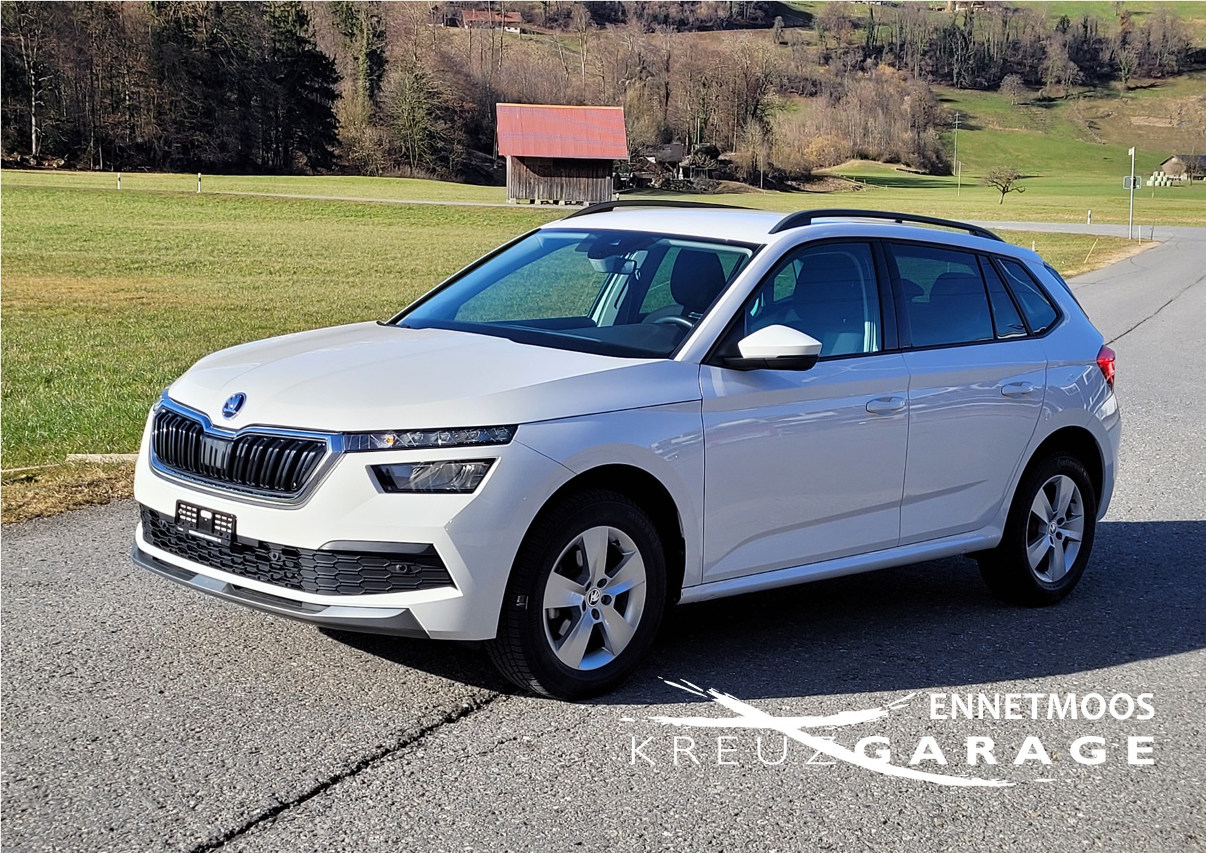 SKODA Kamiq 1.0 TSI Ambition DSG *Rückfahrkamera+8-fach bereift m. Pneu*-image-1