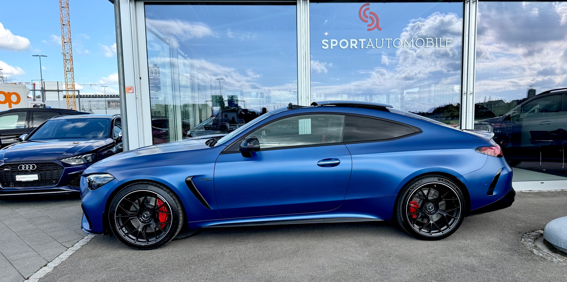 MERCEDES-BENZ CLE 53 Coupé AMG 4Matic+ 9G-Tronic *MANUFAKTUR spectral blue magno*-image-10