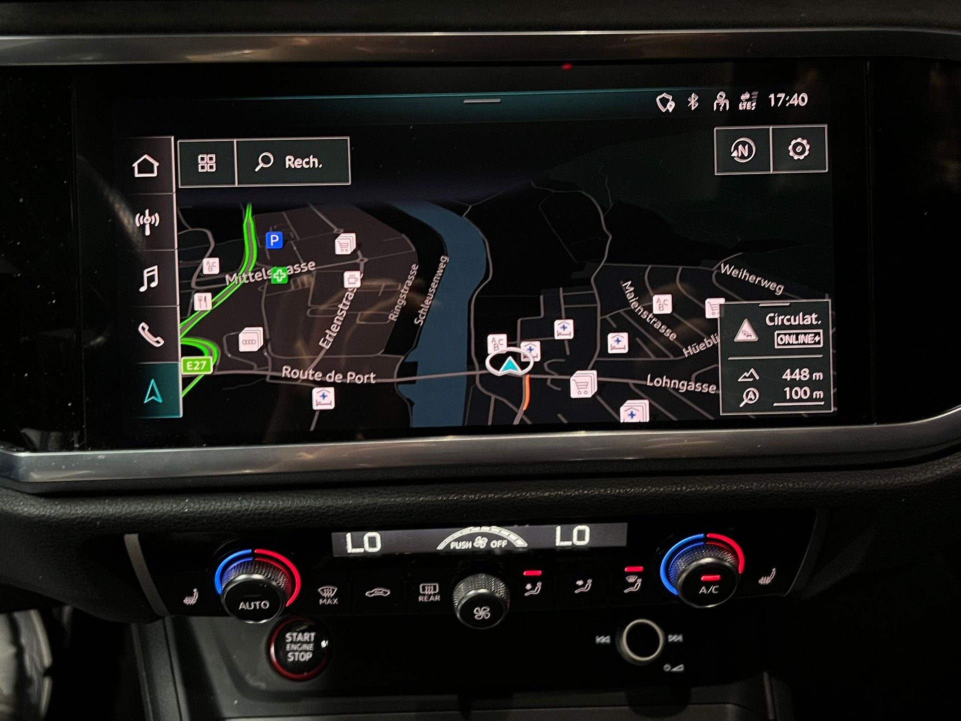 AUDI RS Q3 2.5 TFSI quattro S tronic * CH-Auto * All Black* Panoramadach* SonoS Sound *RS Sitzer * Carbon * Full Option-image-24